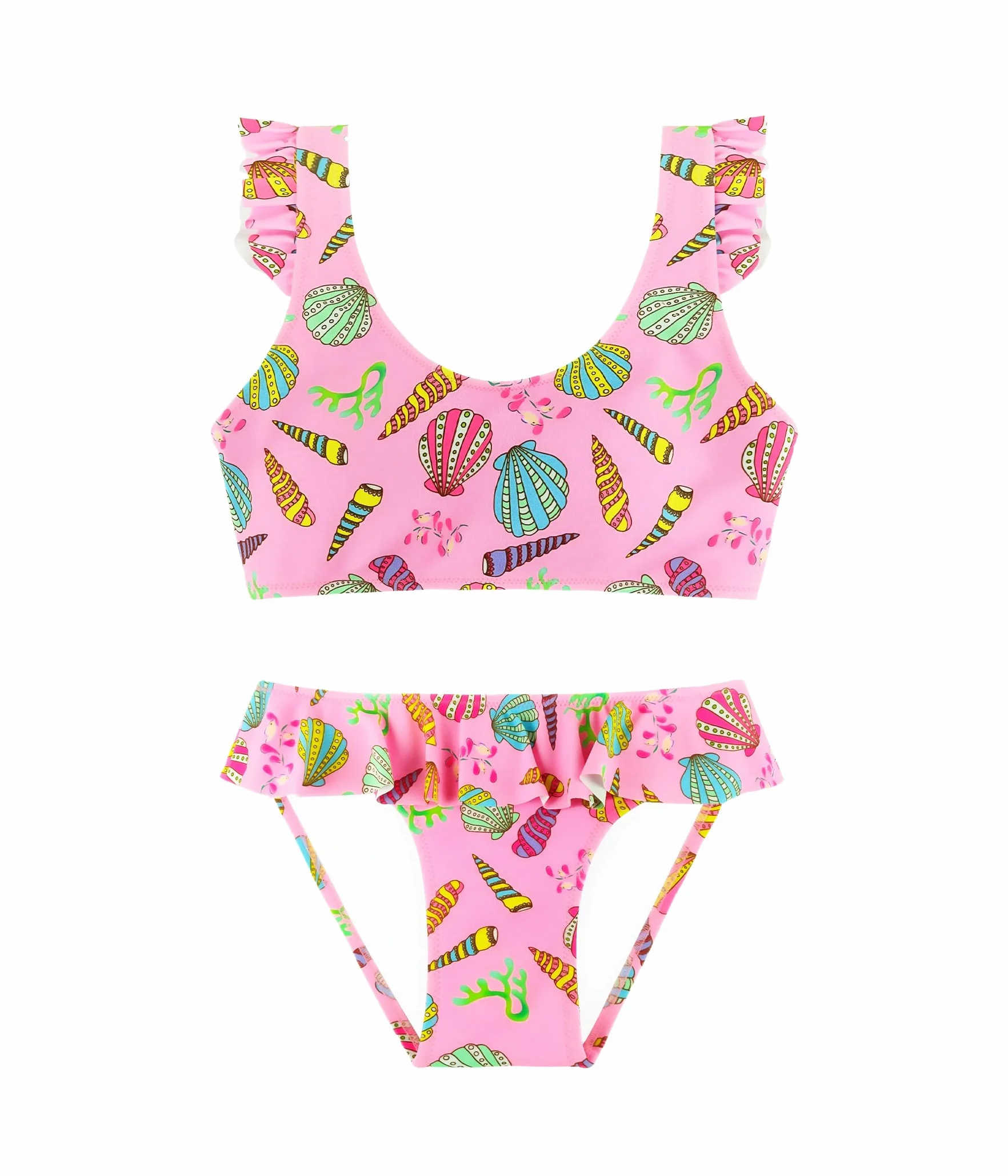 Traje de Baño para Niñas Conjunto de Bikini de Dos Piezas Sets Tankini 2-14 Años