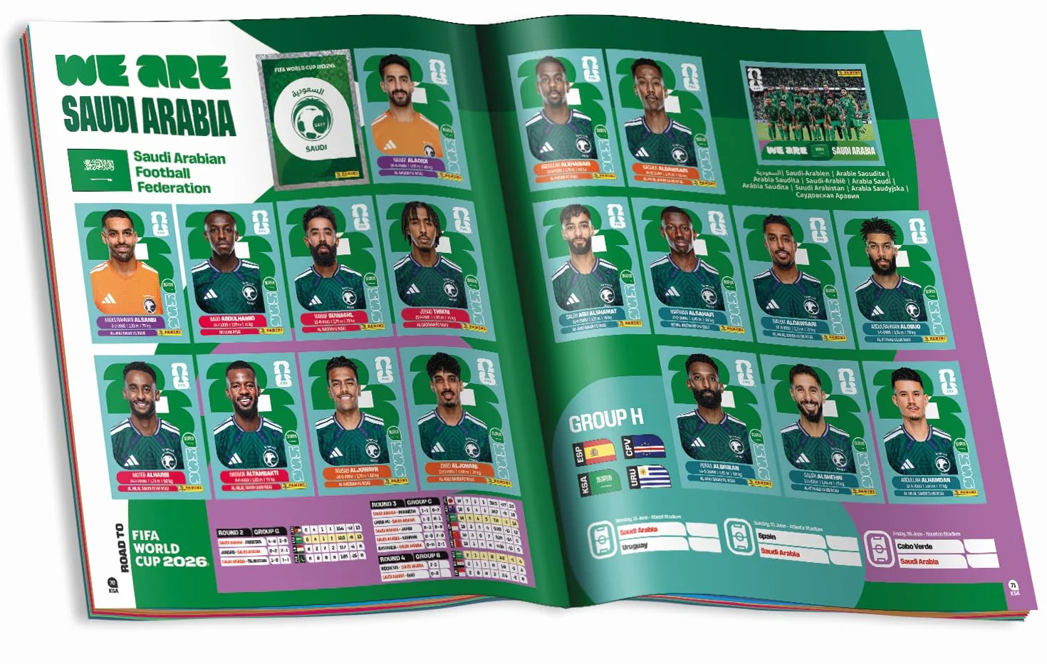 Panini Álbum de Calcomanías Copa Mundial FIFA 2026 Multicolor