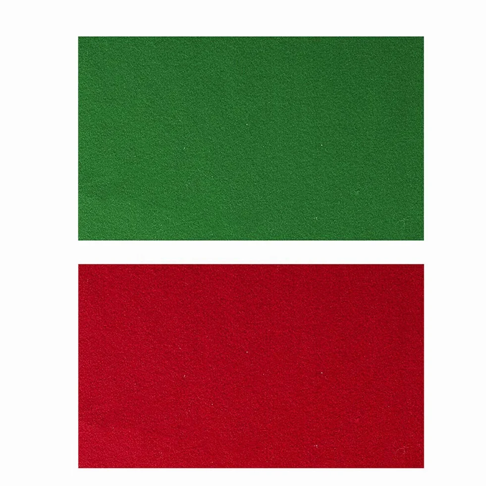 Kisbeibi Mantel de mesa profesional para billar, nailon sólido, rojo, 2,8 x 1 m