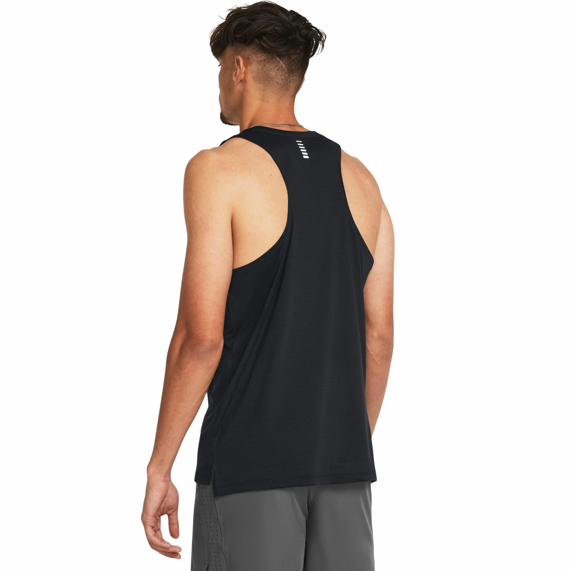 Under Armour Streaker Top de Running Hombres Black