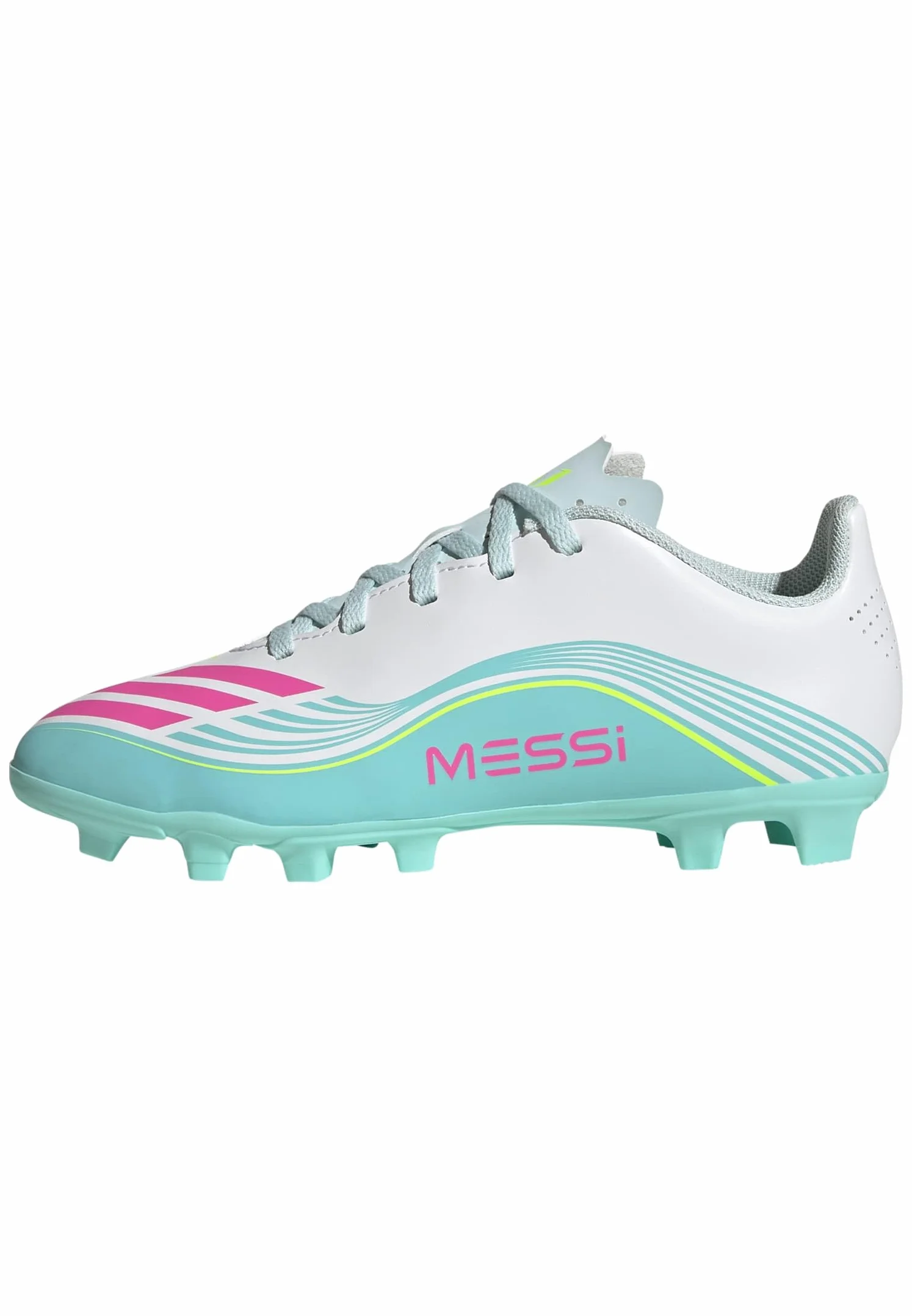 Adidas F50 Messi Club Buty piłkarskie dla dzieci trawa naturalna multisuperficie