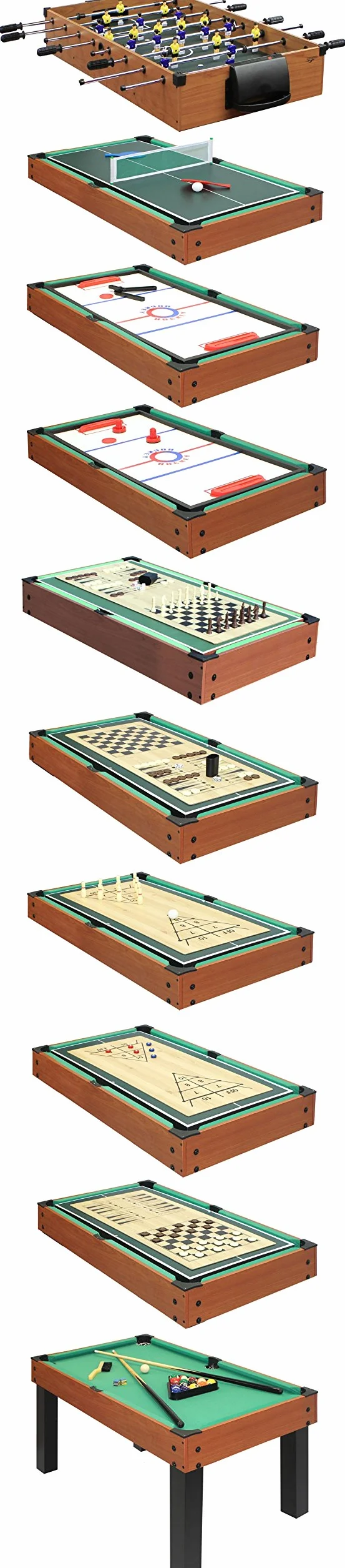 Mesa multijuegos Choice XT 10 en 1 de Carromco, 06010