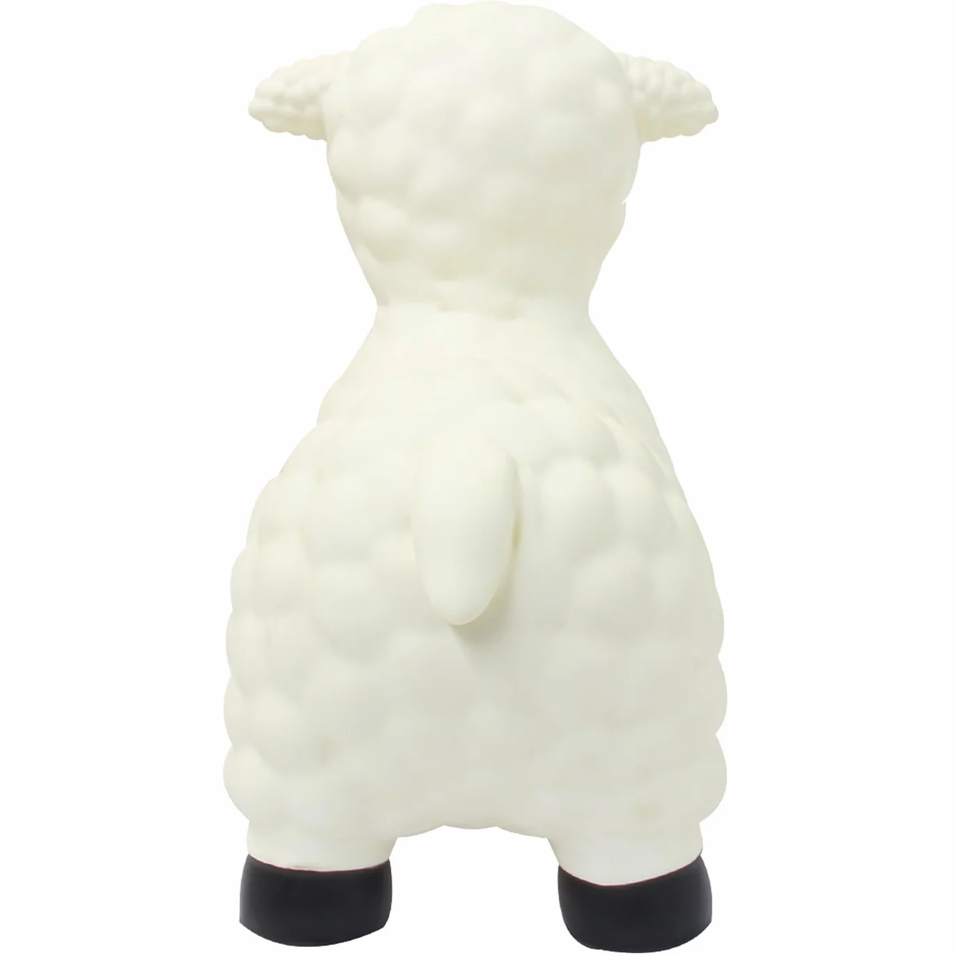 Jamara 460590 - Animal Saltarín Oveja Blanca con Bomba – Peso hasta a 50 kg, Orejas como Soporte, Resistente, Promueve el Sentido del Equilibrio, Simple de Limpiar