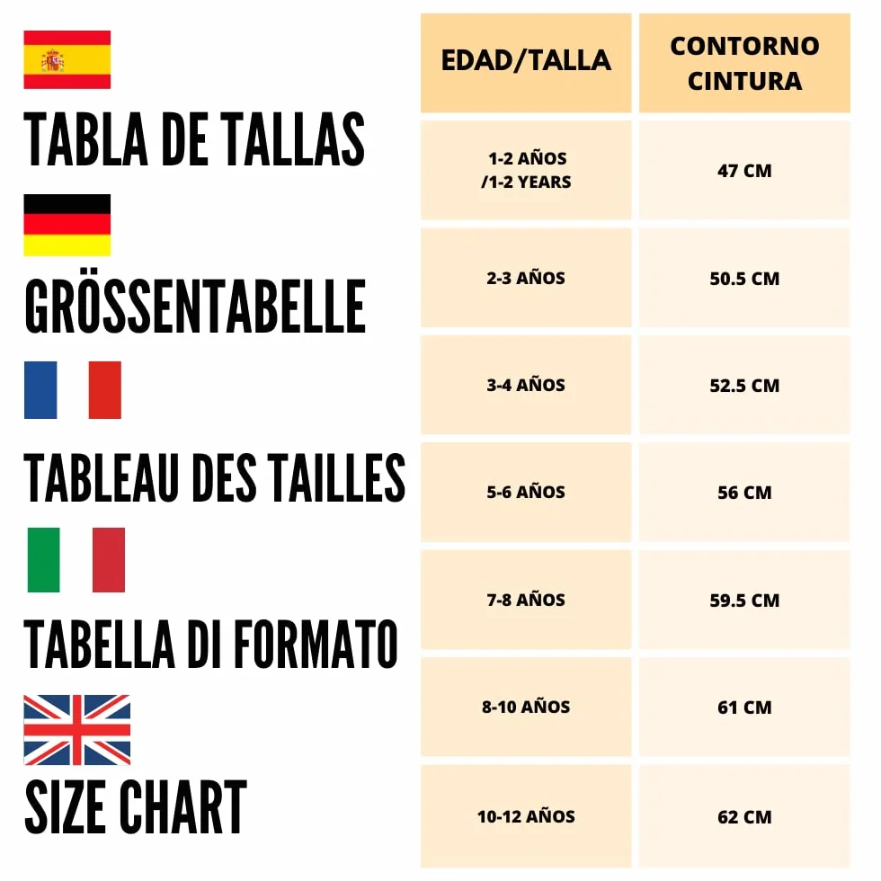 Cinturón elástico ajustable para niños unisex