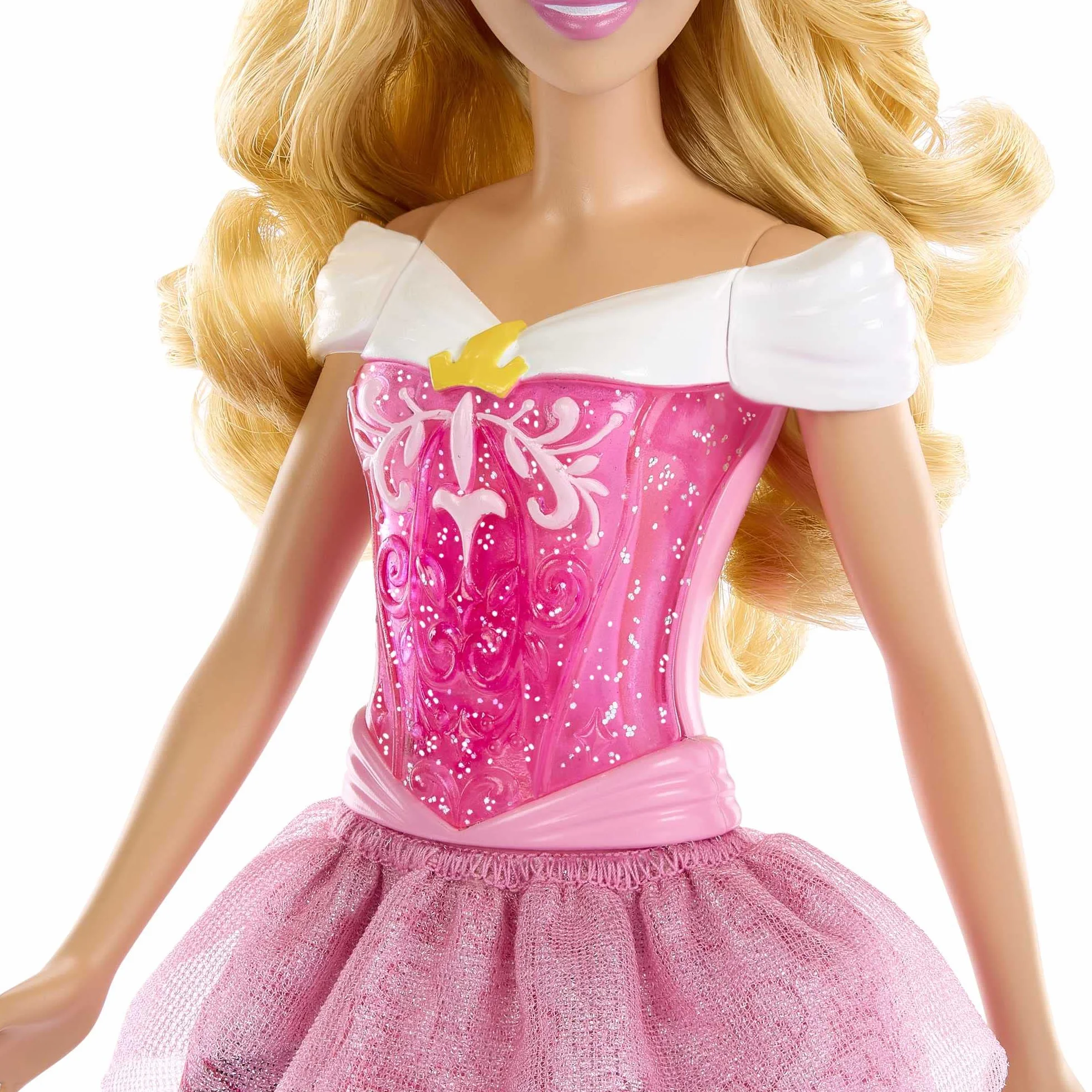 Mattel Disney Princess Aurora Muñeca princesa película La bella durmiente, juguete +3 años (HLW09)