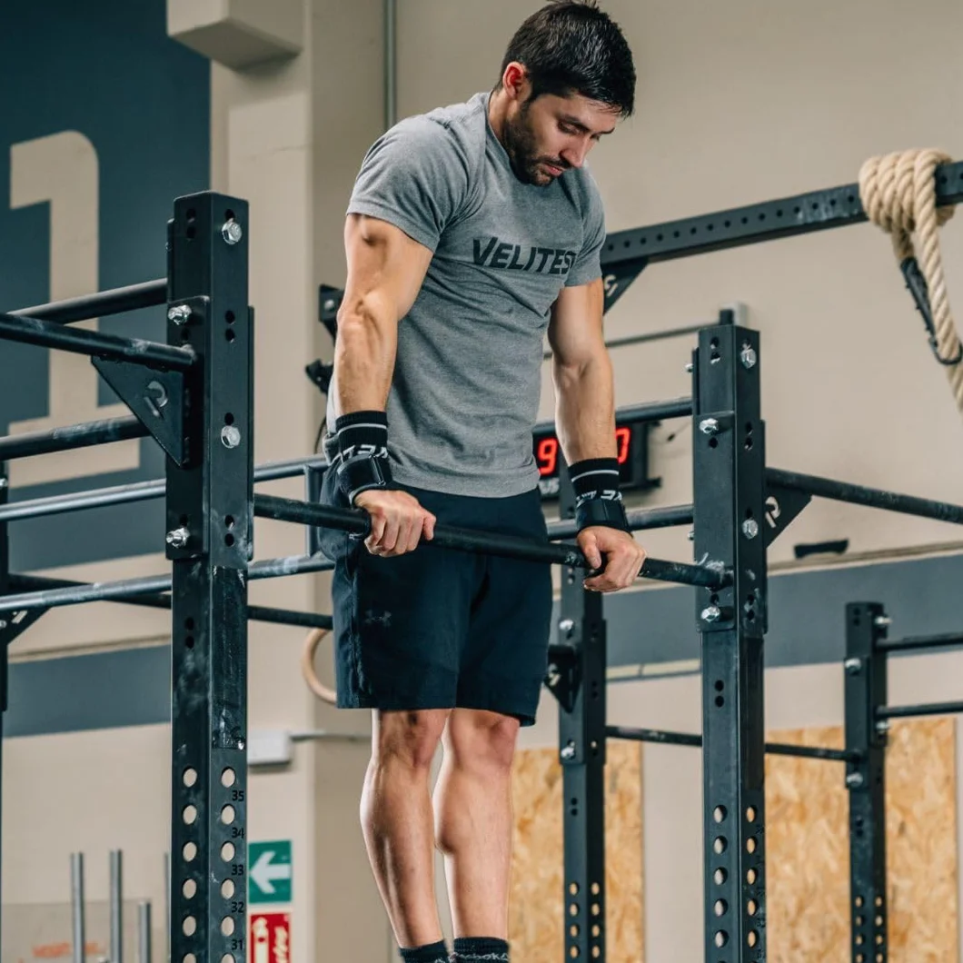 Velites Calleras Quad Ultra Oficiales Crossfit Games Muñequeras Bolsa Transporte Dominadas Muscle Ups Toes Bar