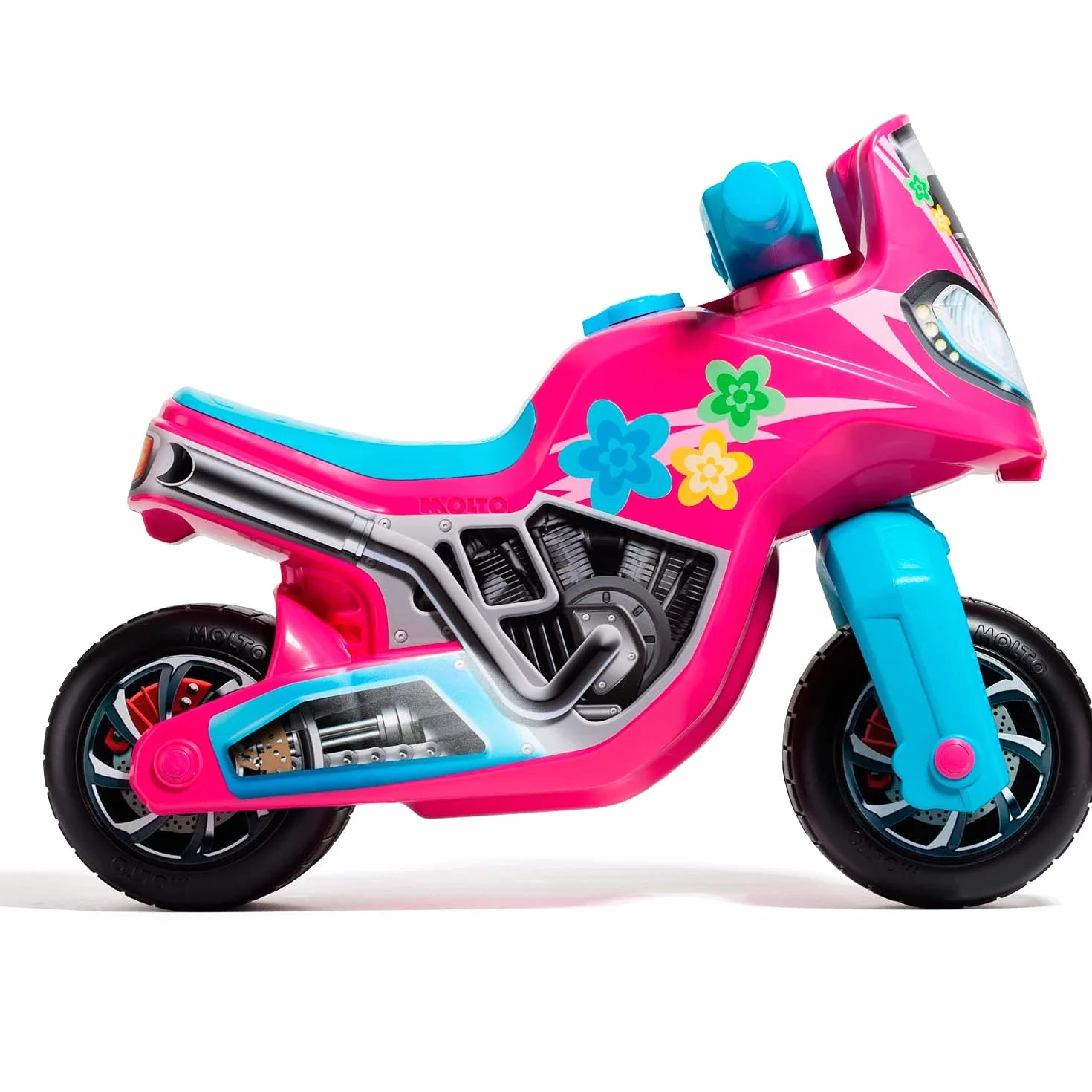 Moto correpasillos Molto Cross Race Rosa