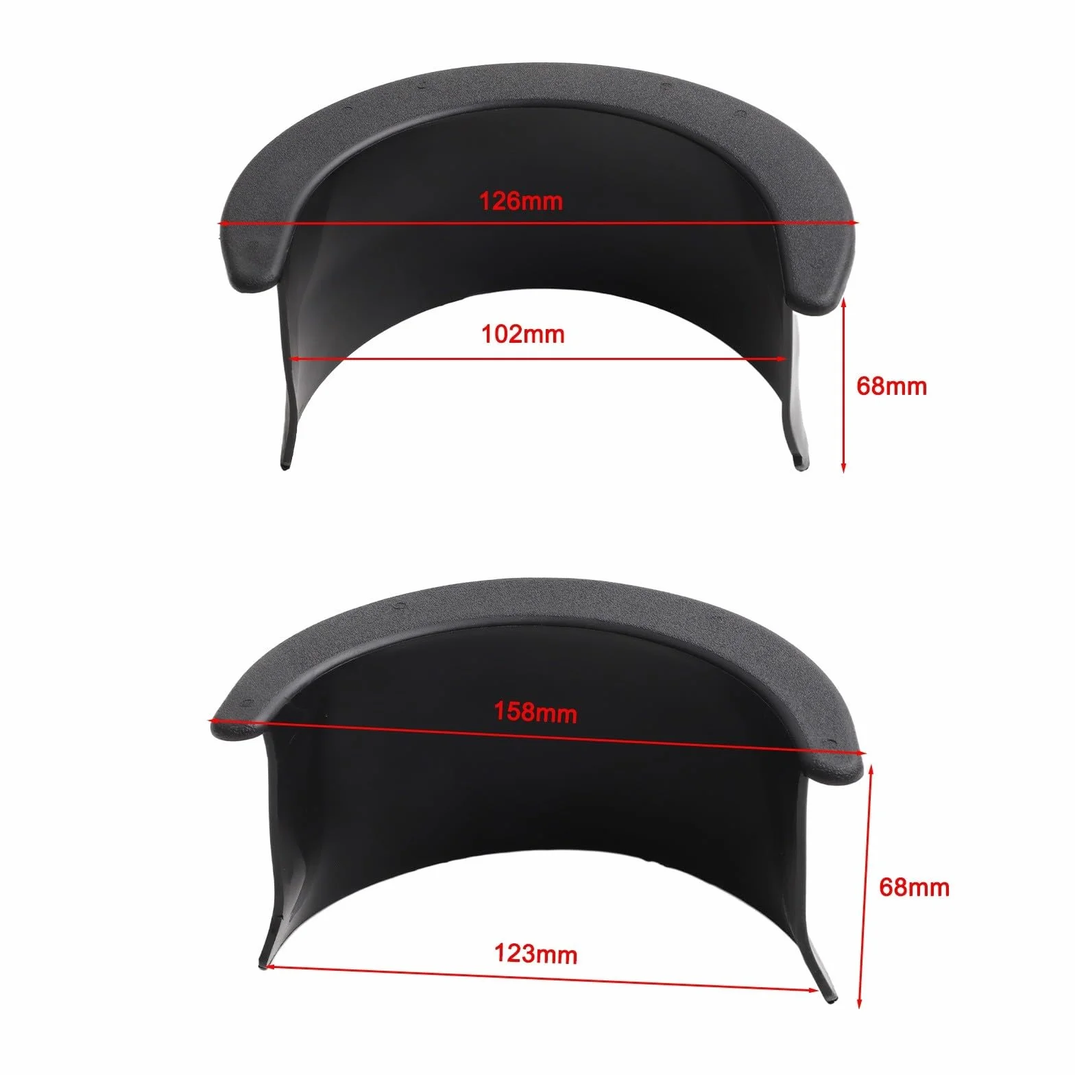 Forros para agujeros de billar, juego de 6, reemplazo para bolsillos de mesa de billar