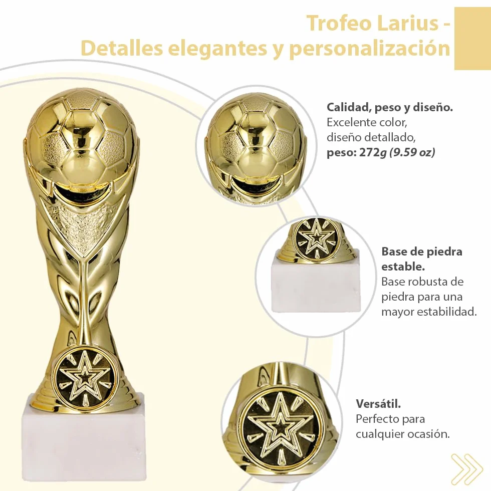 Larius Trofeo ST1 Trofeo de fútbol