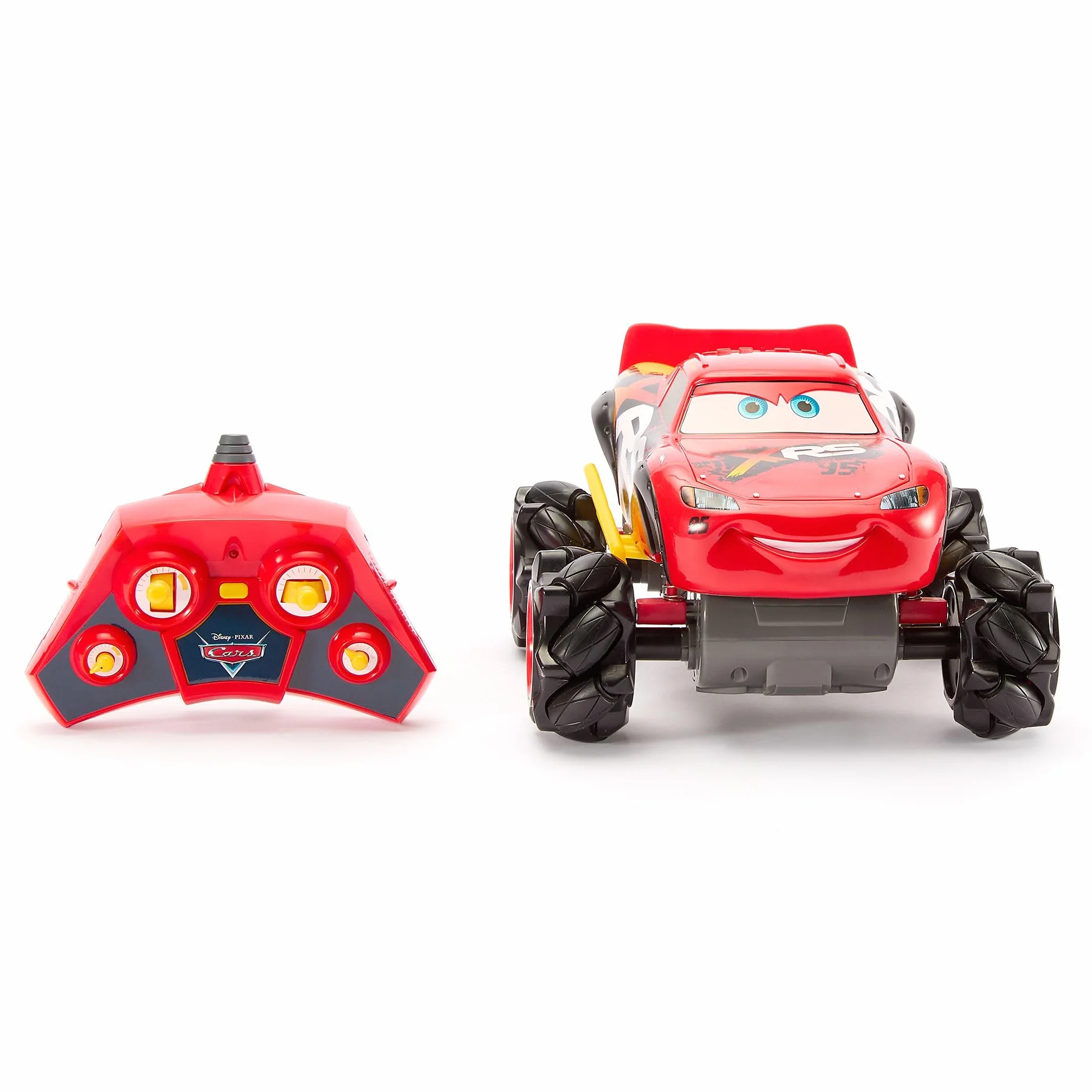 Disney Store Official, Cars, Rayo Mcqueen, Coche teledirigido, 25 cm, para niños, Juguete teledirigido de Alta Velocidad con Ruedas extragrandes y Giro de 360°, para Mayores de 3 años