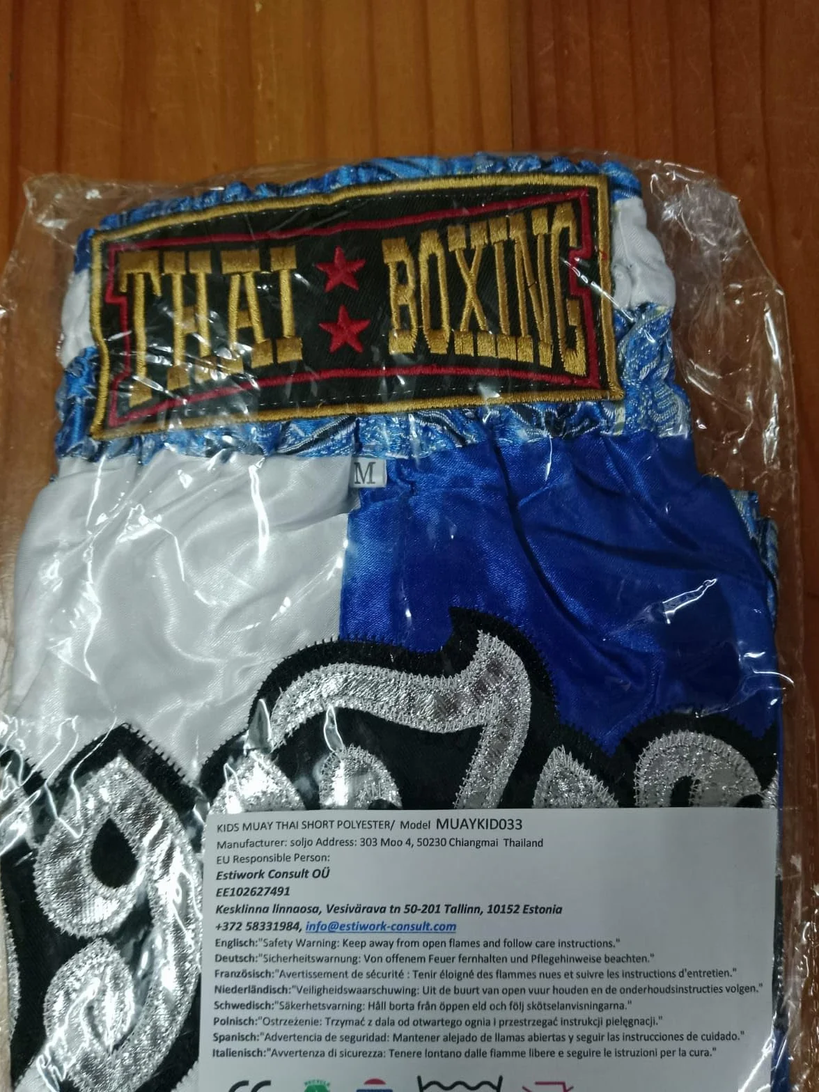 Pantalones cortos Muay Thai Unisex niños