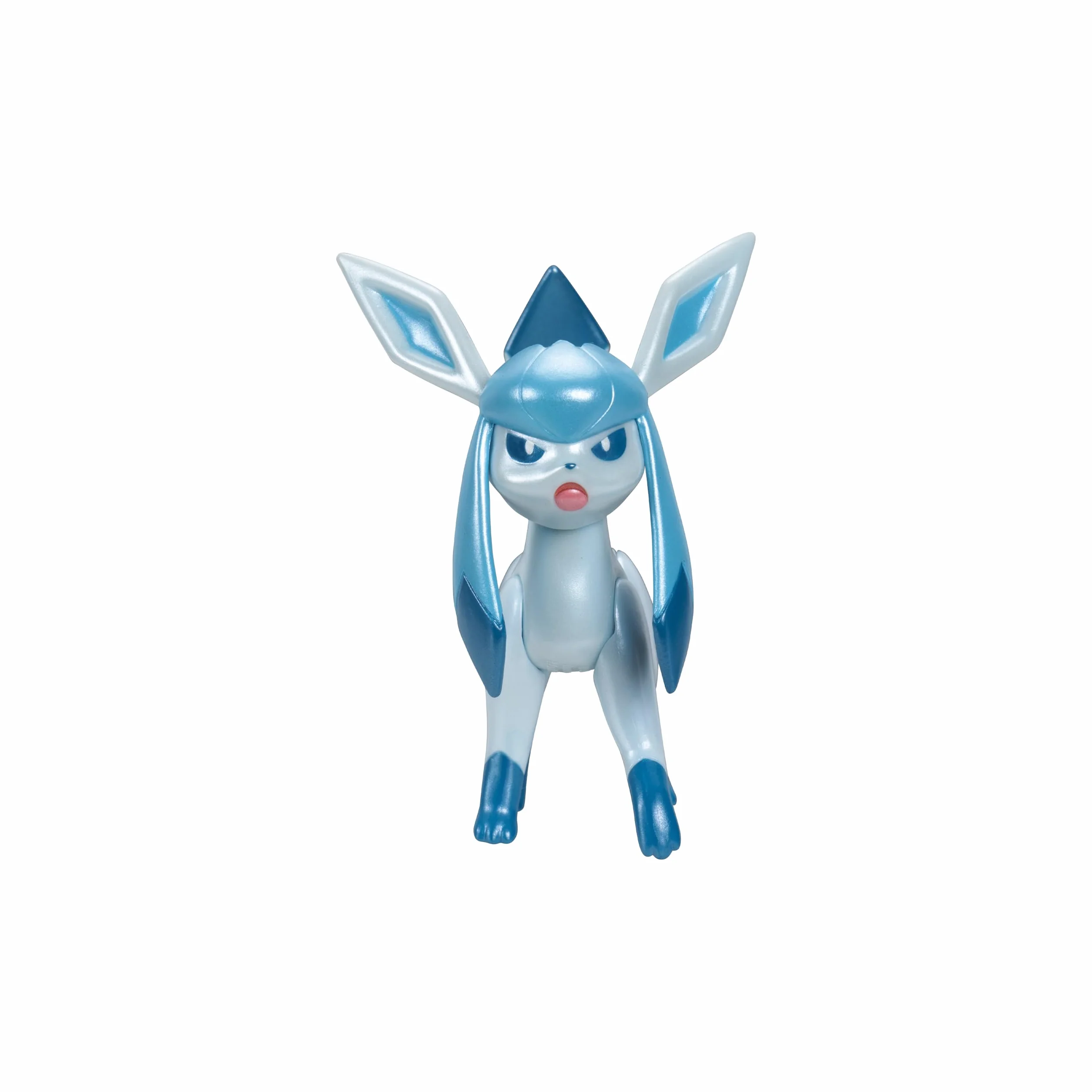 Pokémon Pack evolución Select - Incluye una Figura Eevee de 5 cm, además de Las Figuras de Batalla Leafeon, Glaceon y Sylveon de 7,5 cm, con Acabado Exclusivo