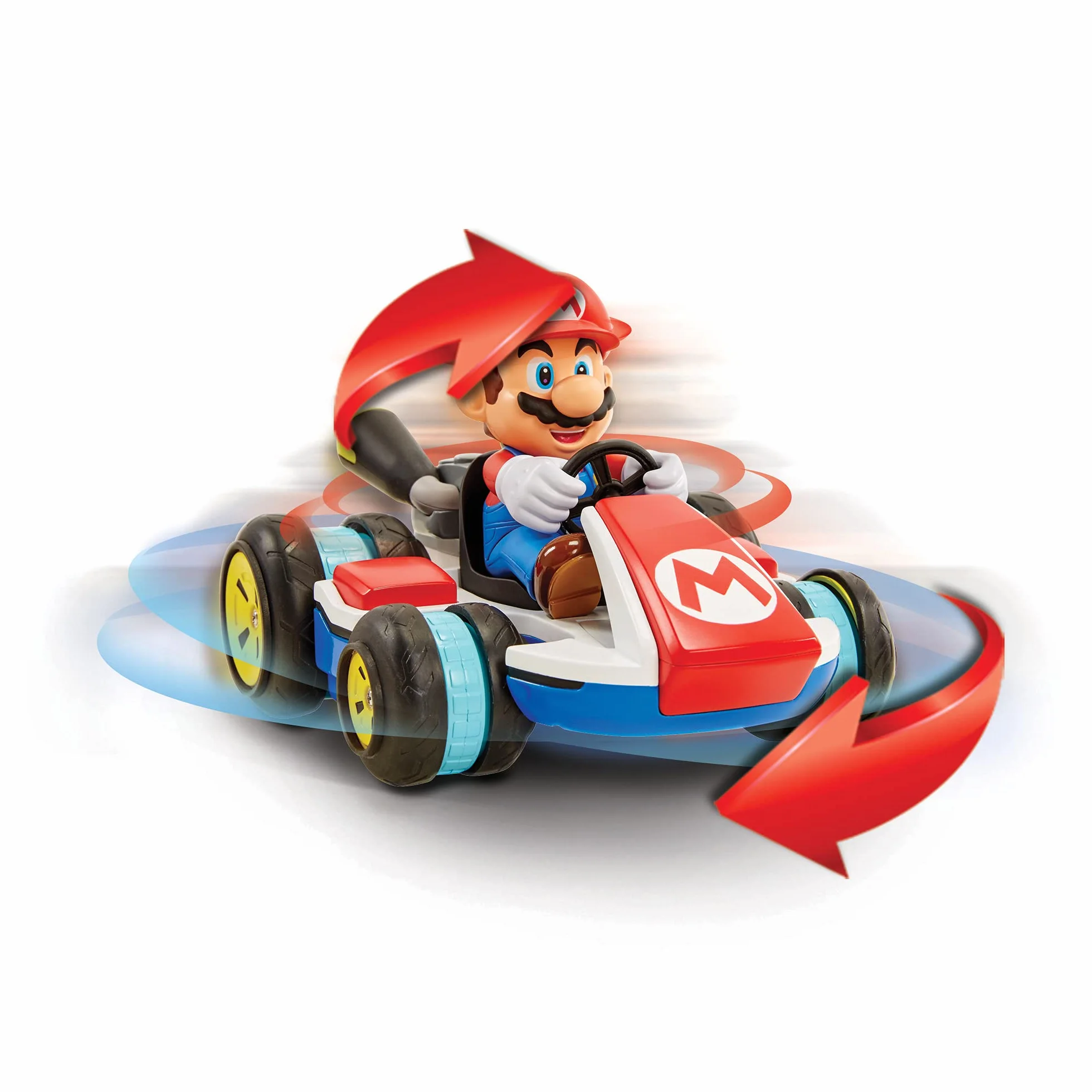 Nintendo Super Mario Radio Control Mario Kart Antigravedad Coche Acrobacias Derrapes Giros 360° Alcance 30m