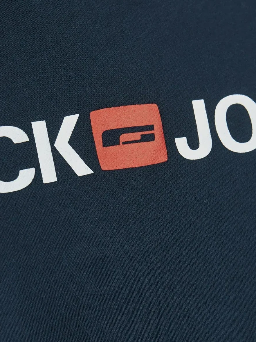 JACK & JONES Men's Jjecorp Logo Tee SS Crew Neck T-Shirt, 3XL