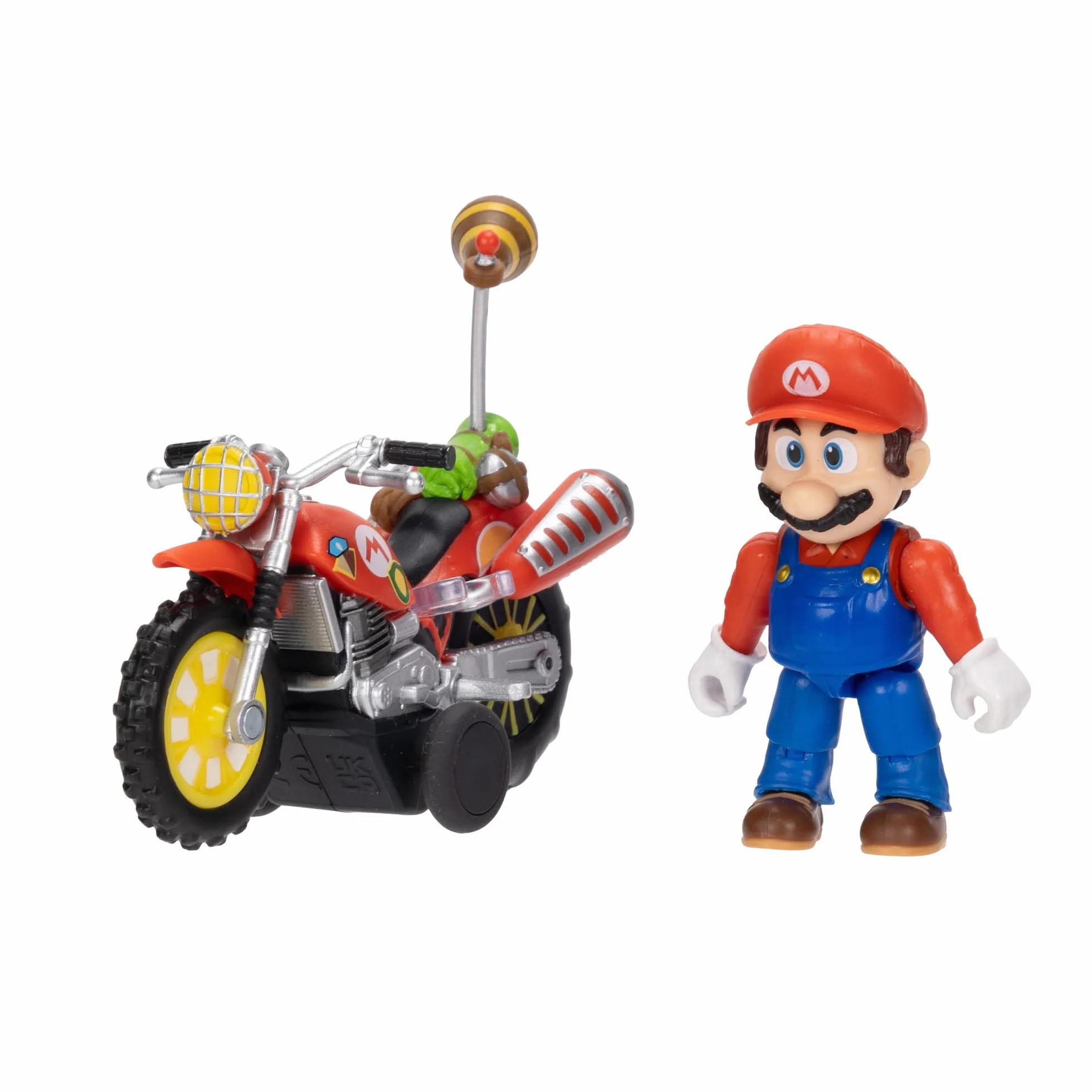 La película Super Mario Galaxy – Figura de 6 cm con Motocicleta de Retroceso – Mario
