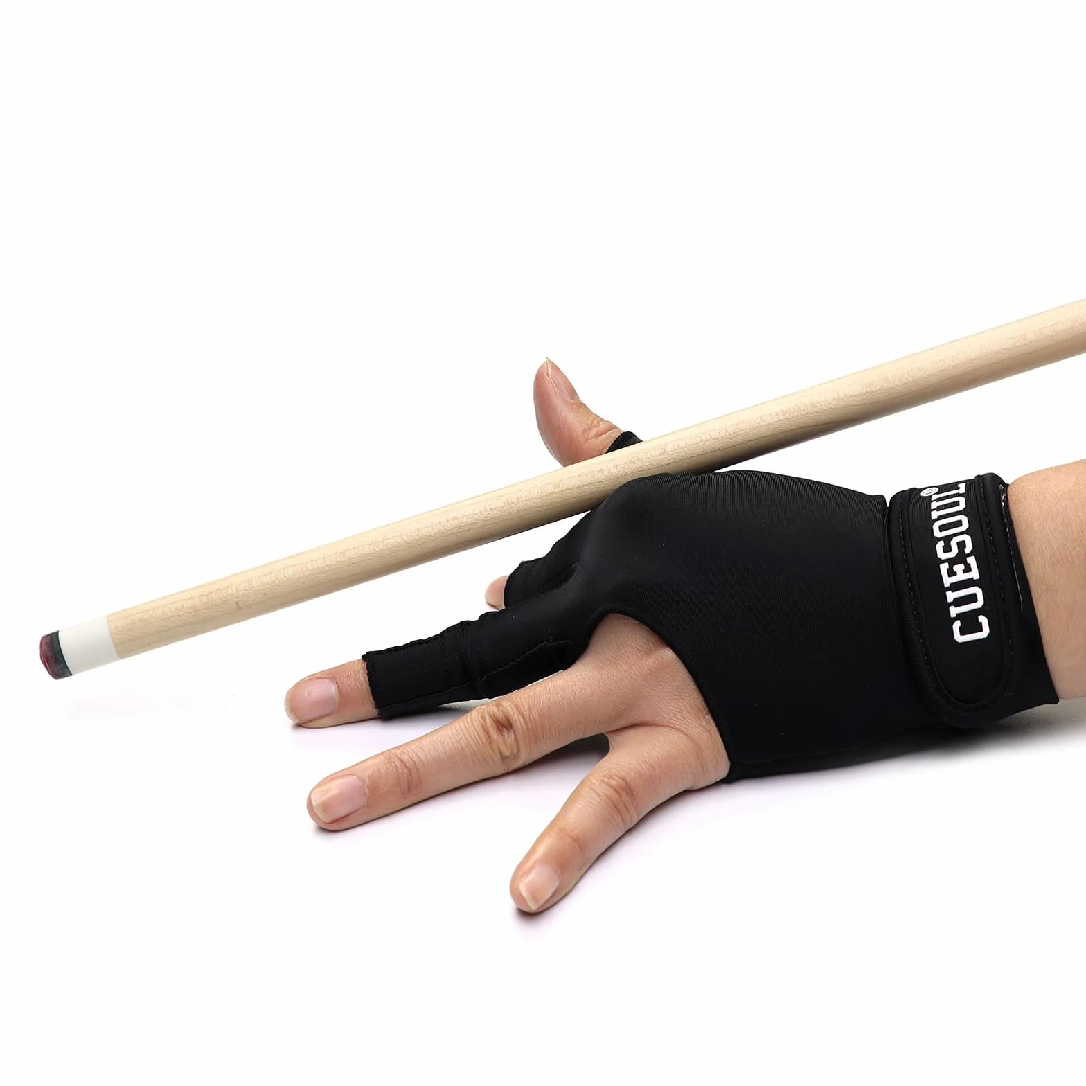CUESOUL Guantes de Billar Mano Puente Izquierda Derecha para Snooker Carambola