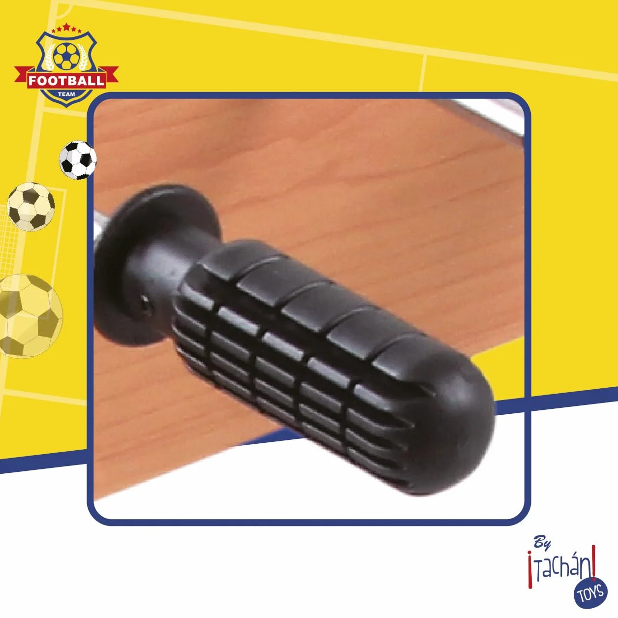 Tachan- Futbolín, Color marrón/Verde (CPA Toy Group 7322035), a partir de 14 años.