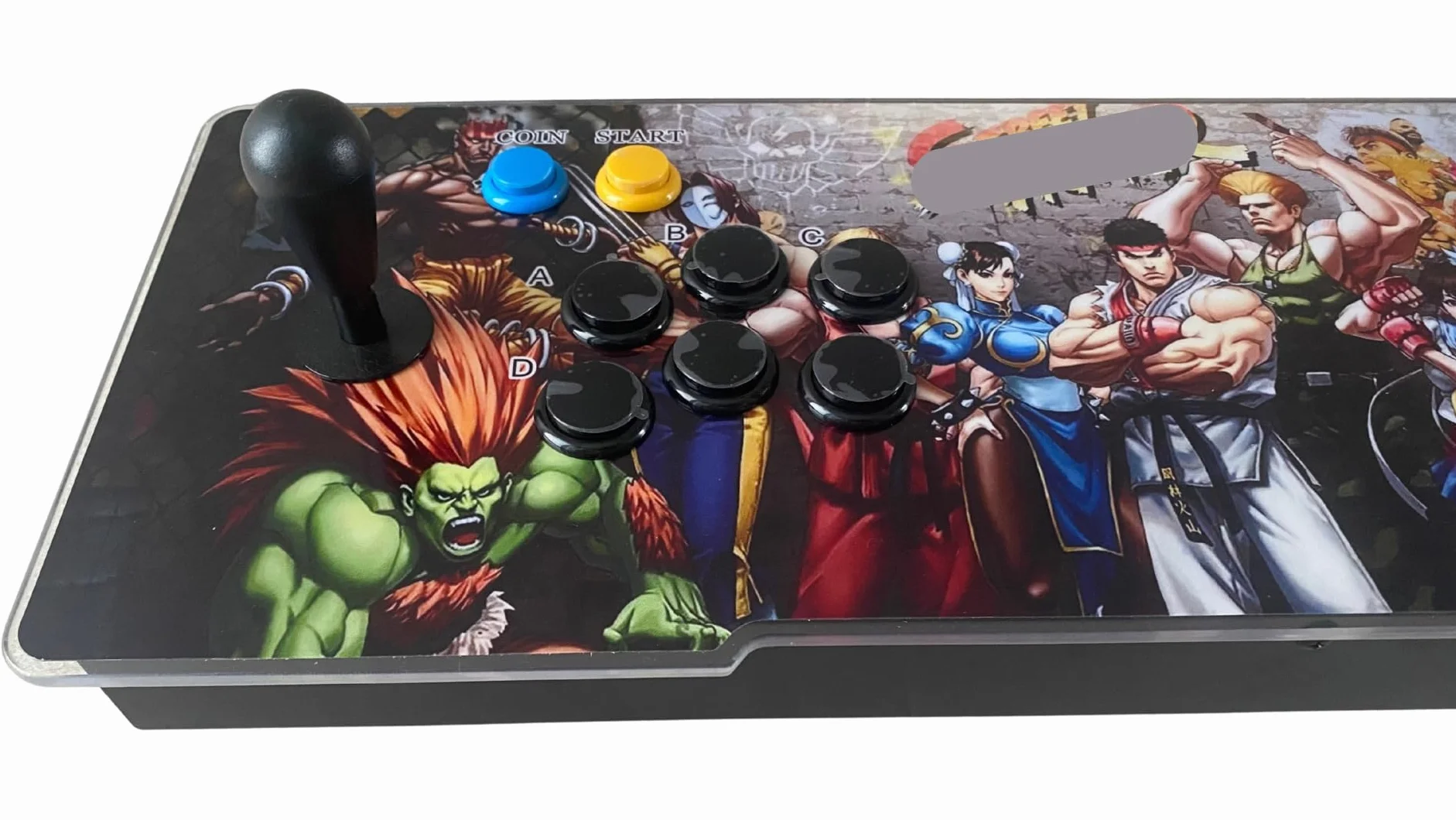Consola Pandora Box Arcade con 28000 Juegos Retro Originales, con LED Que cambian de Color y Sistema de Sonido y joysticks ovalados