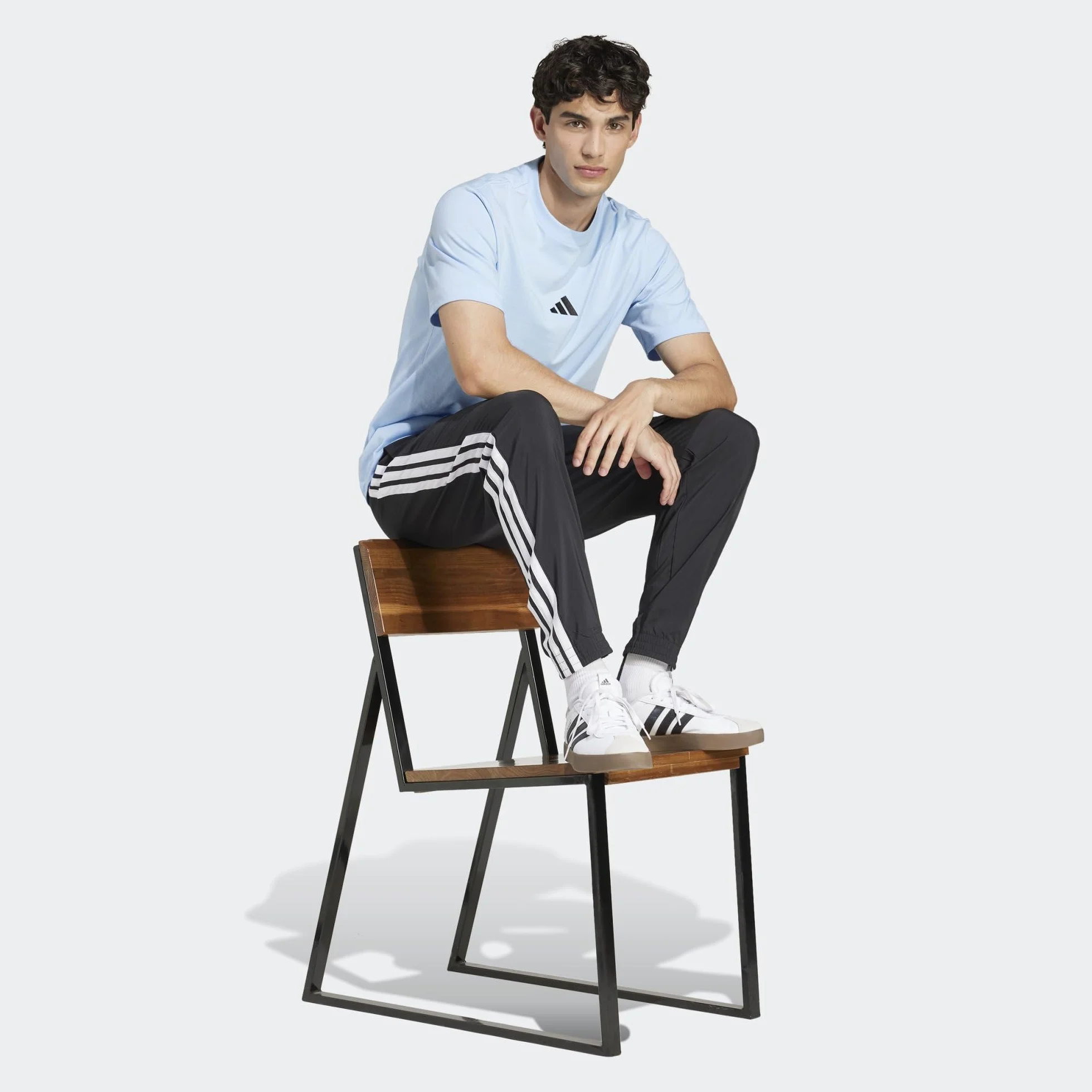Adidas Essentials Small Logo Single Jersey Tee Hombre