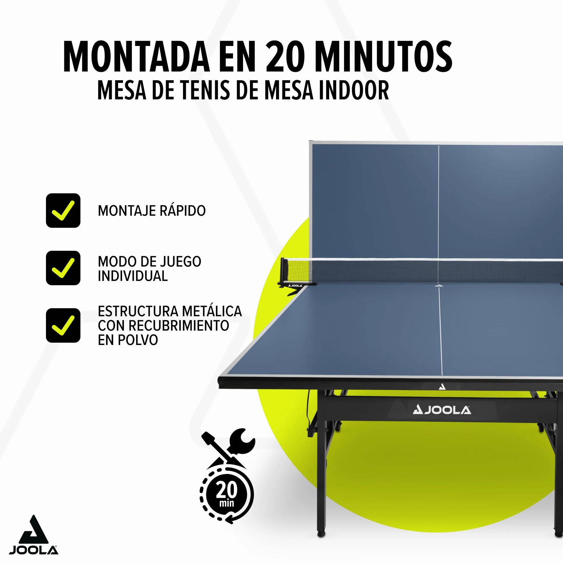 JOOLA Mesa de Ping Pong Unisex Adulto