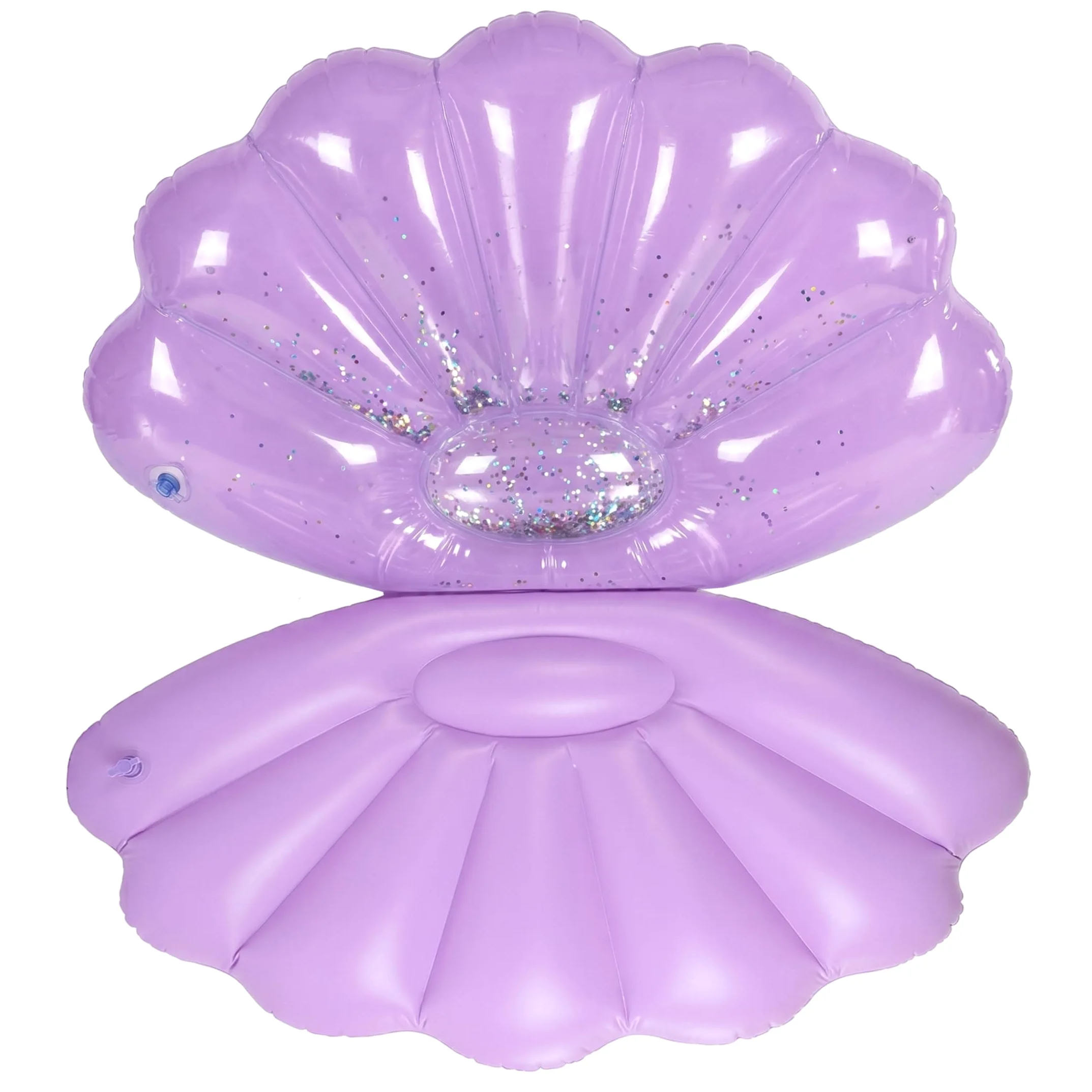 Divertidos flotadores de piscina para adultos, flotadores inflables gigantes de PVC para adultos, gruesos, cómodos, para verano, playa, patio, diversión, color morado