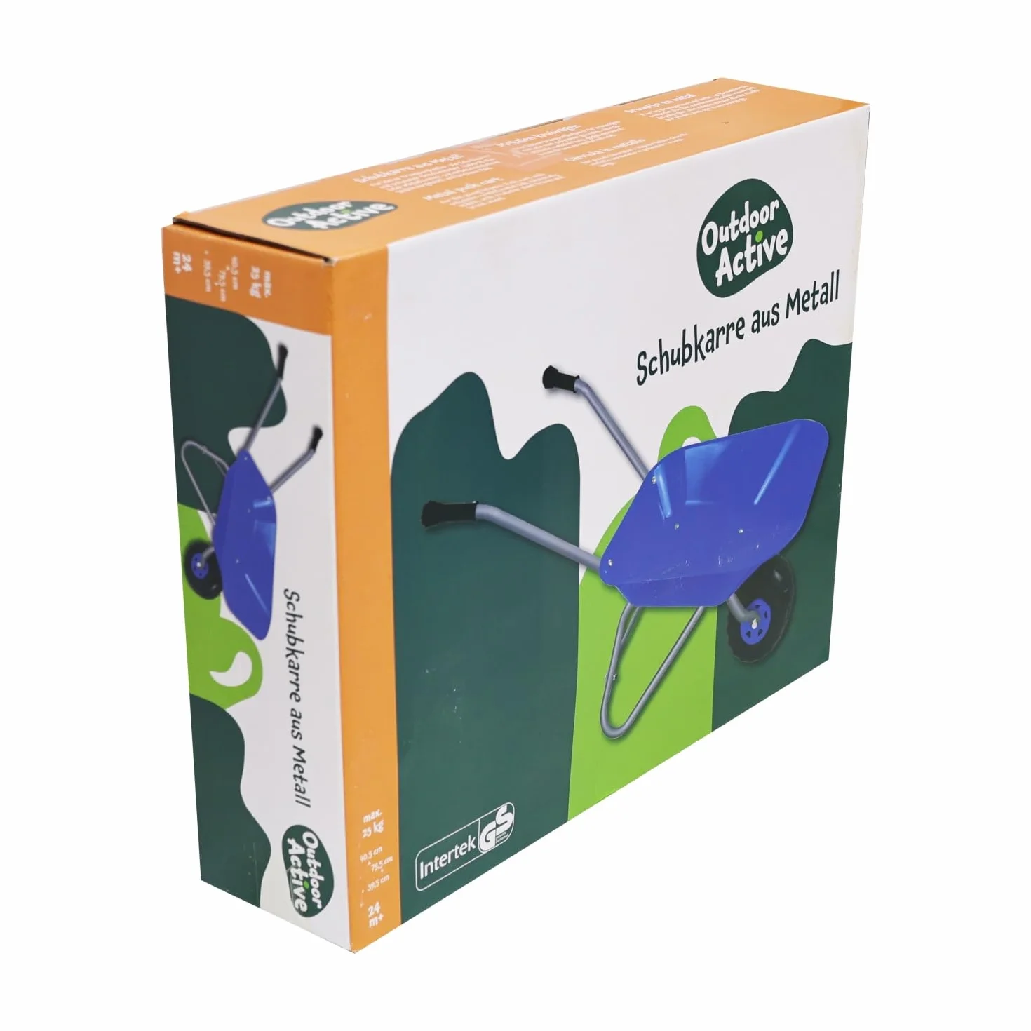 Outdoor Active 560 - Carretilla metálica para niños