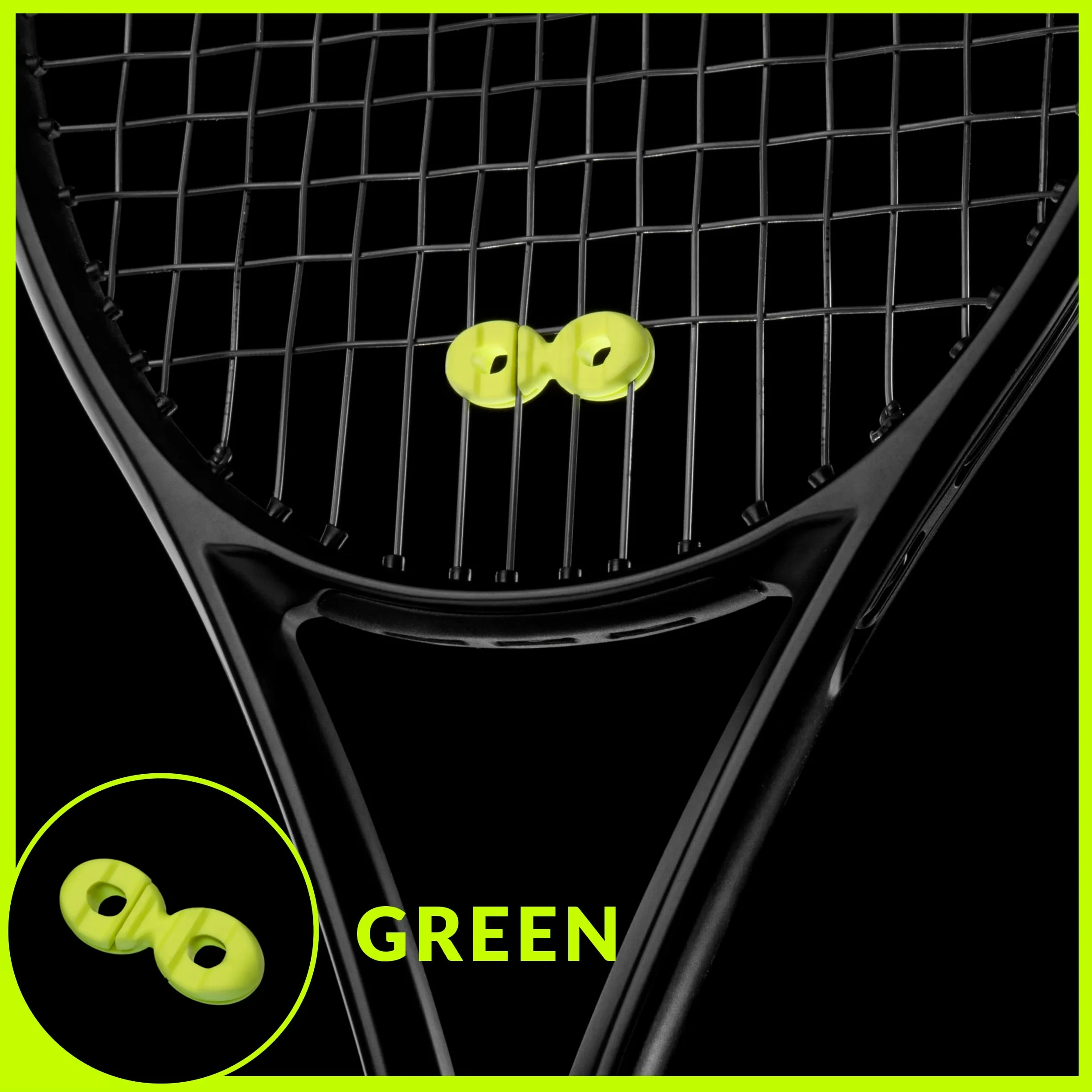 LOOP Dispositivo Antivibración Dampeners Amortiguador para Raquetas de Tenis Sistema Patentado Made in Italy