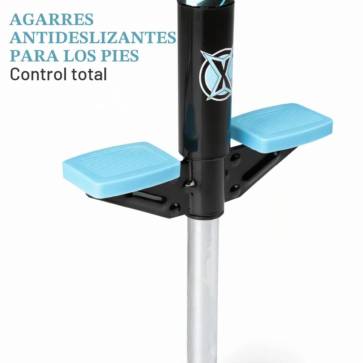 Xootz Pogo Stick | Diseño Volt para niños, niños y niñas, manubrio de Espuma Suave, a Partir de 5 años, hasta 35 kg