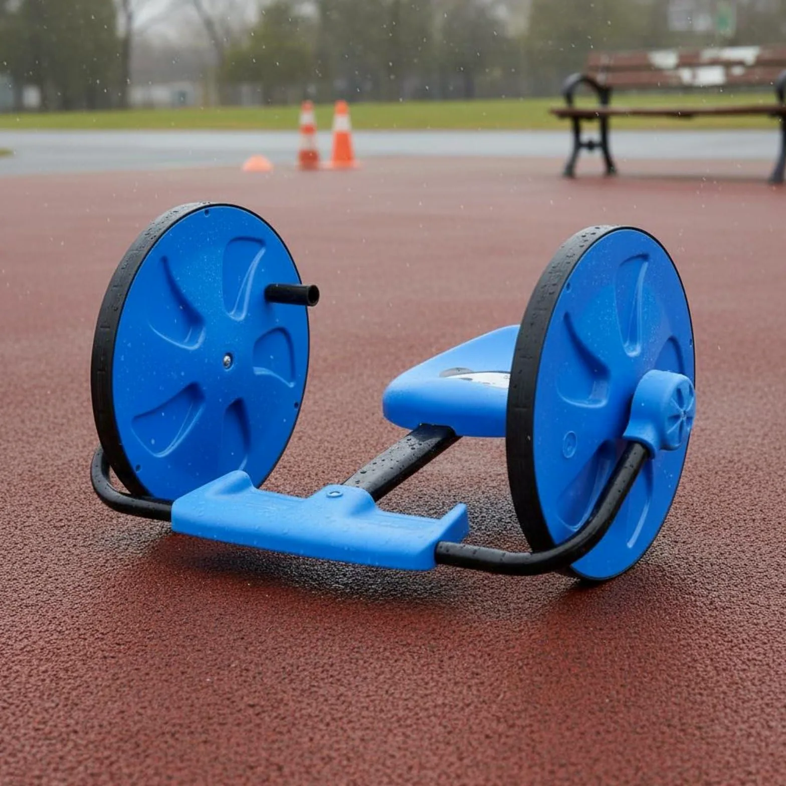 Bicicleta de Equilibrio Infantil Correpasillos Coche de Juguete de Balanceo con Estructura de Ruedas Estable y Conducción Suave Adecuada para, Rojo
