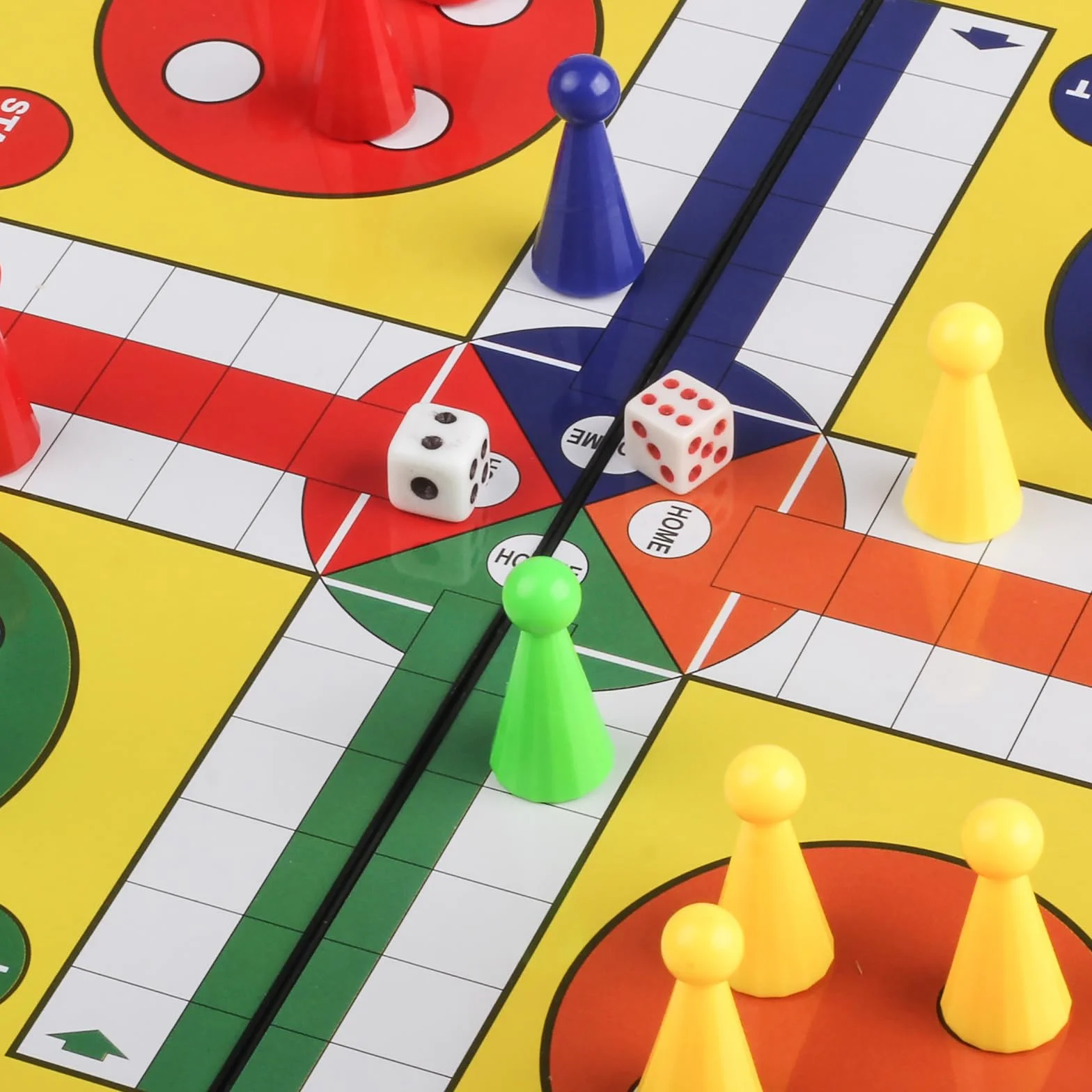 Ludo Magnético Ajedrez Volador Juego de Mesa para Niños Viaje Portátil