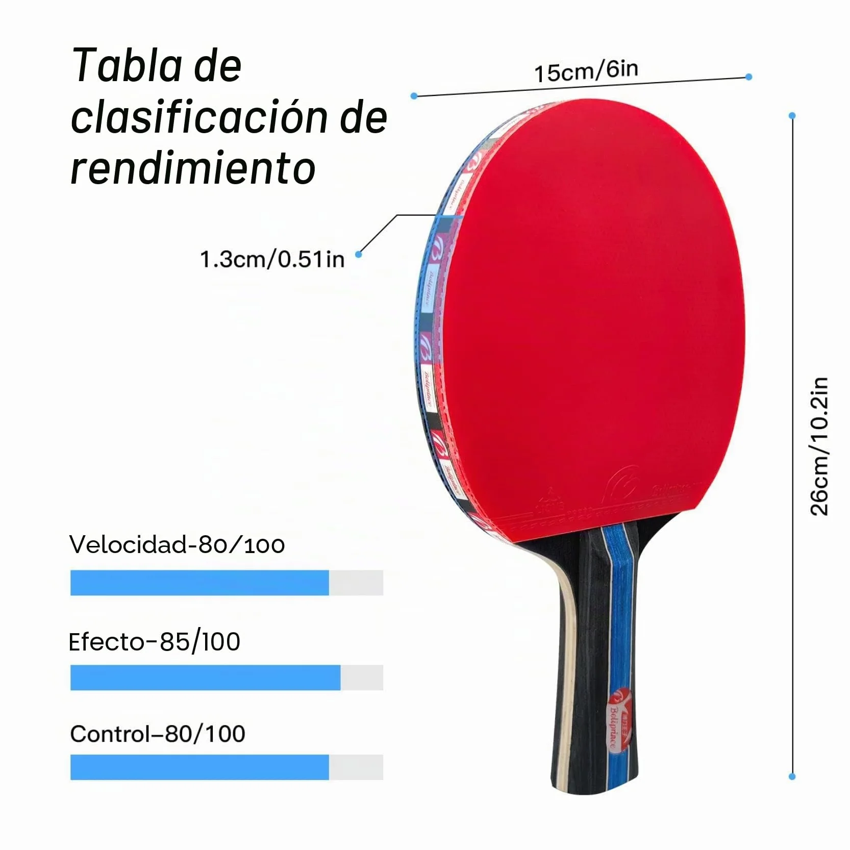 Raquetas Ping Pong Set con Palas, Pelotas y Bolsa