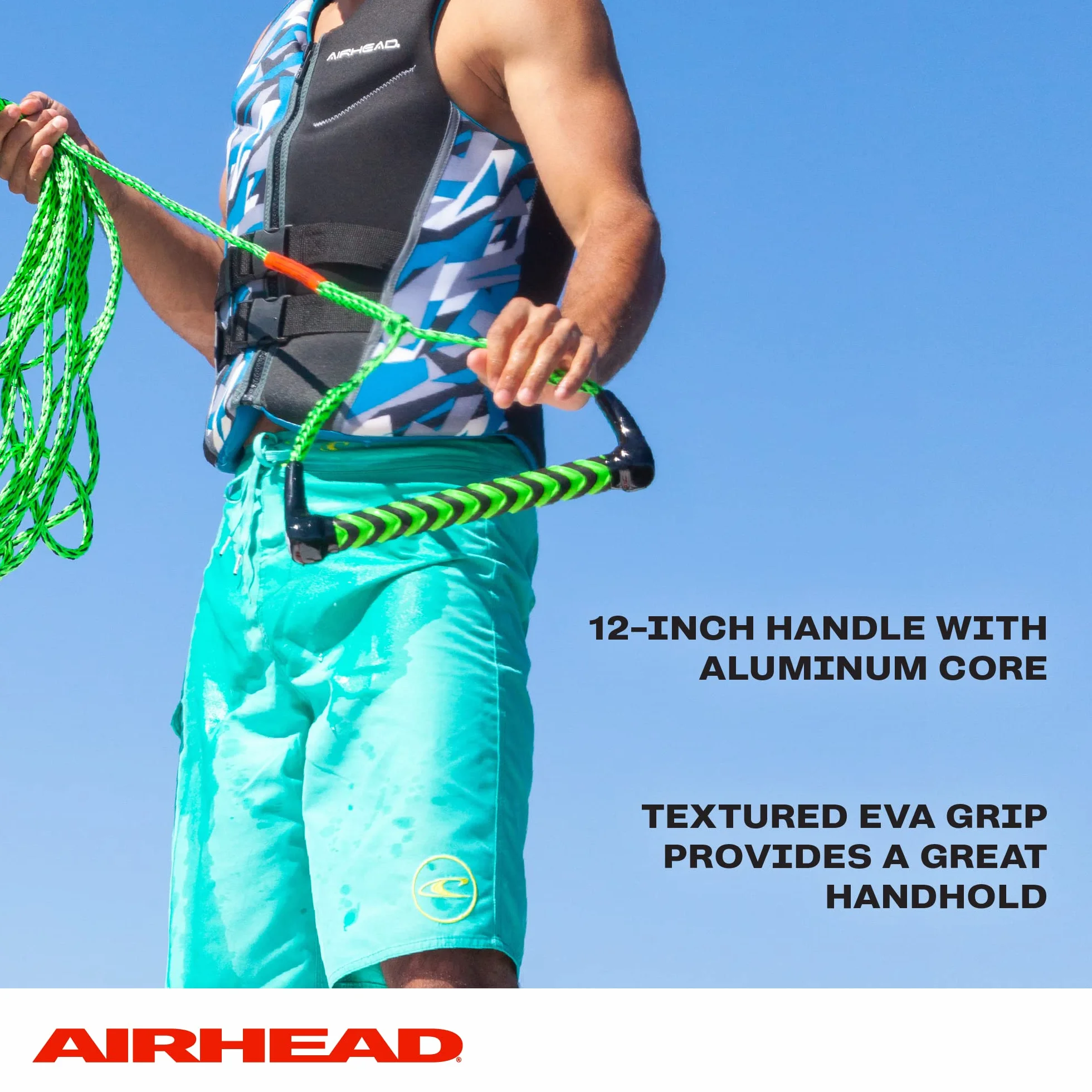Airhead Cabo Cuerda Palonier Deportes Nauticos Empuñadura EVA