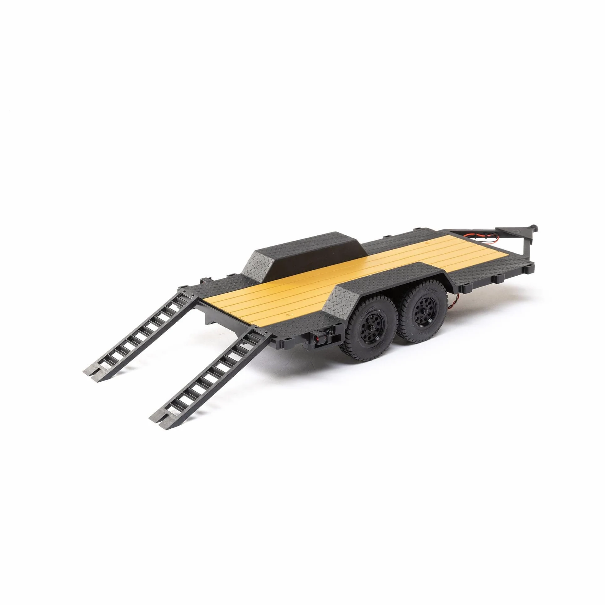 AXIAL SCX24 Remolque de vehículo de Cama Plana con Luces traseras LED: 1/24, AXI0009