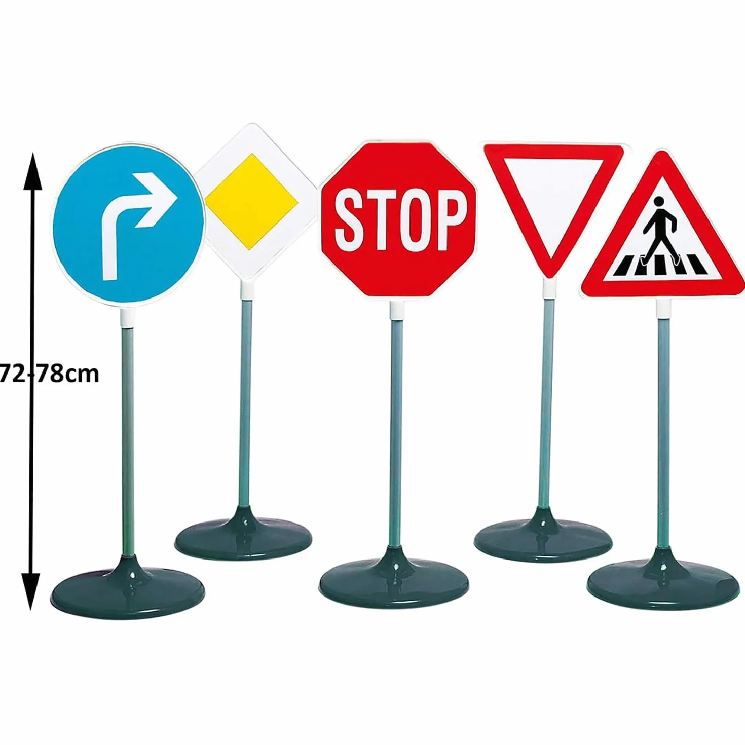 Panneaux de signalisation routiere 6 pieces