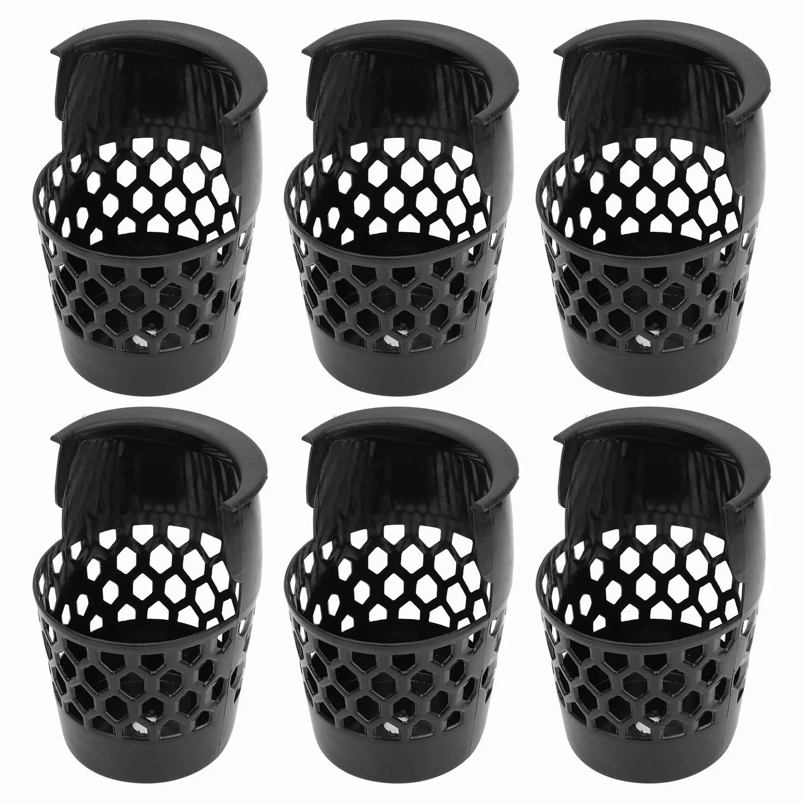 Bolsillos De Billar Redes Bolsa Resistente Negro 6 Cestas Mesa Estándar