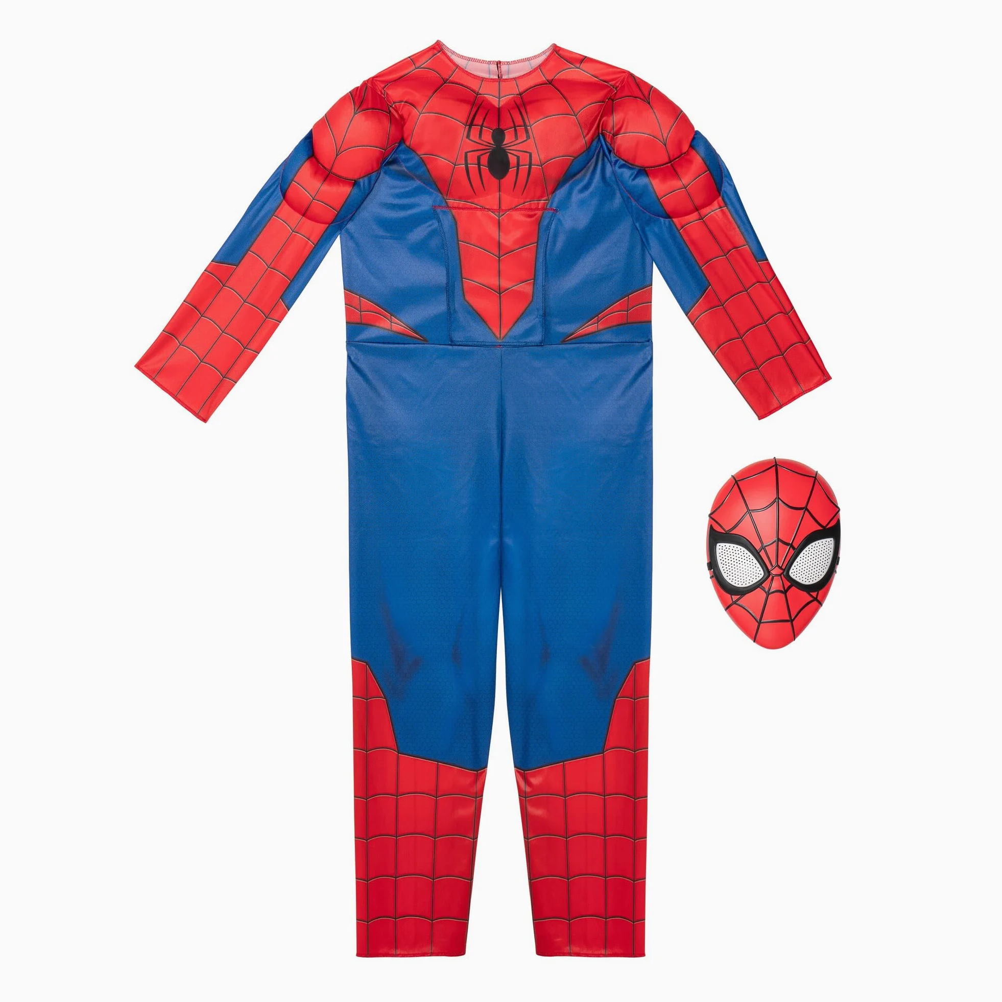 Marvel Spider-Man - Disfraz adaptativo oficial juvenil – Disfraces con características adaptativas (la cubierta de rueda se vende por separado)