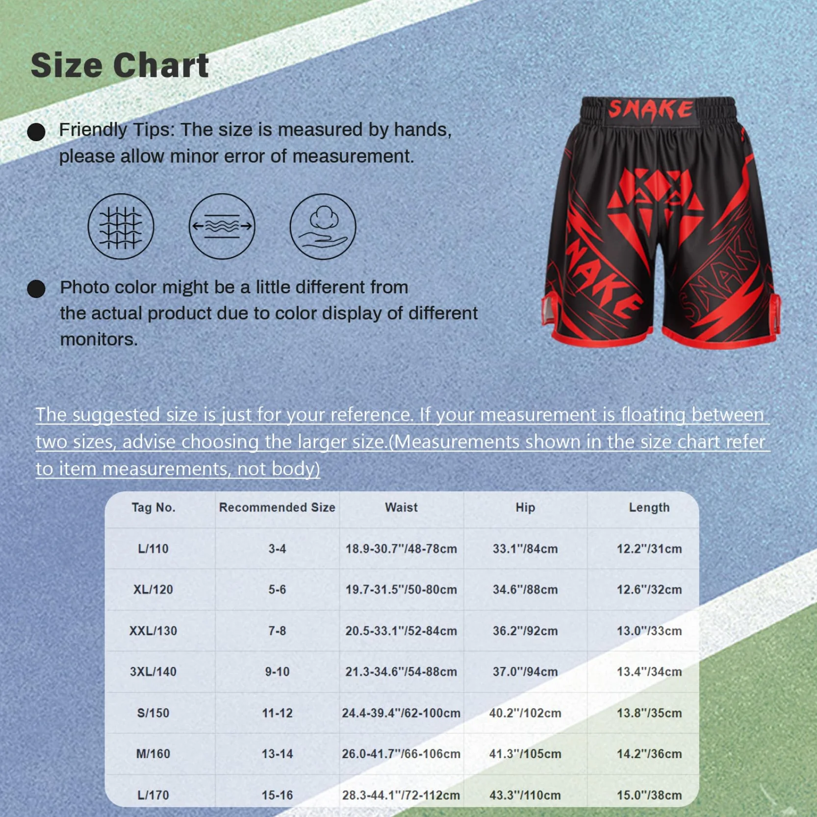 Pantalones Cortos de Muay Thai para Niños Boxeo MMA Entrenamiento Lucha