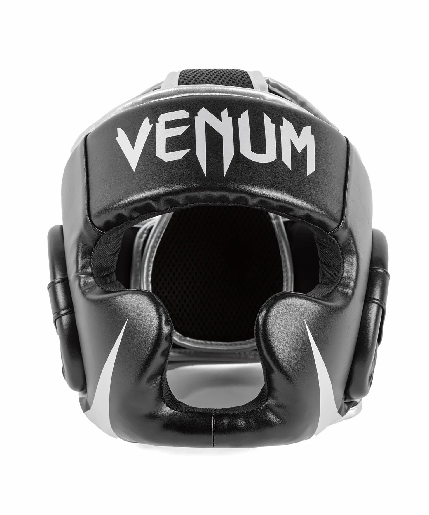 Venum Challenger Protector de Cabeza Negro/Plata