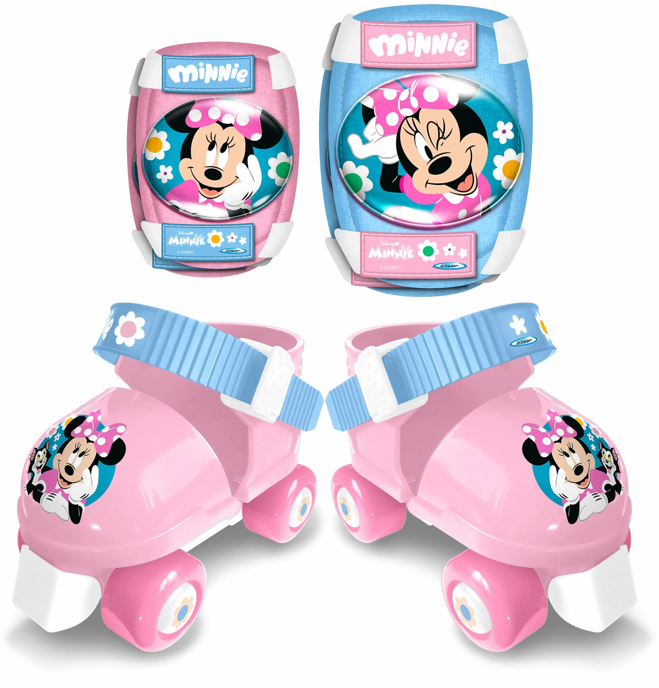 Minnie Set Rollers 4 Wheels Elbow & Knee Pads