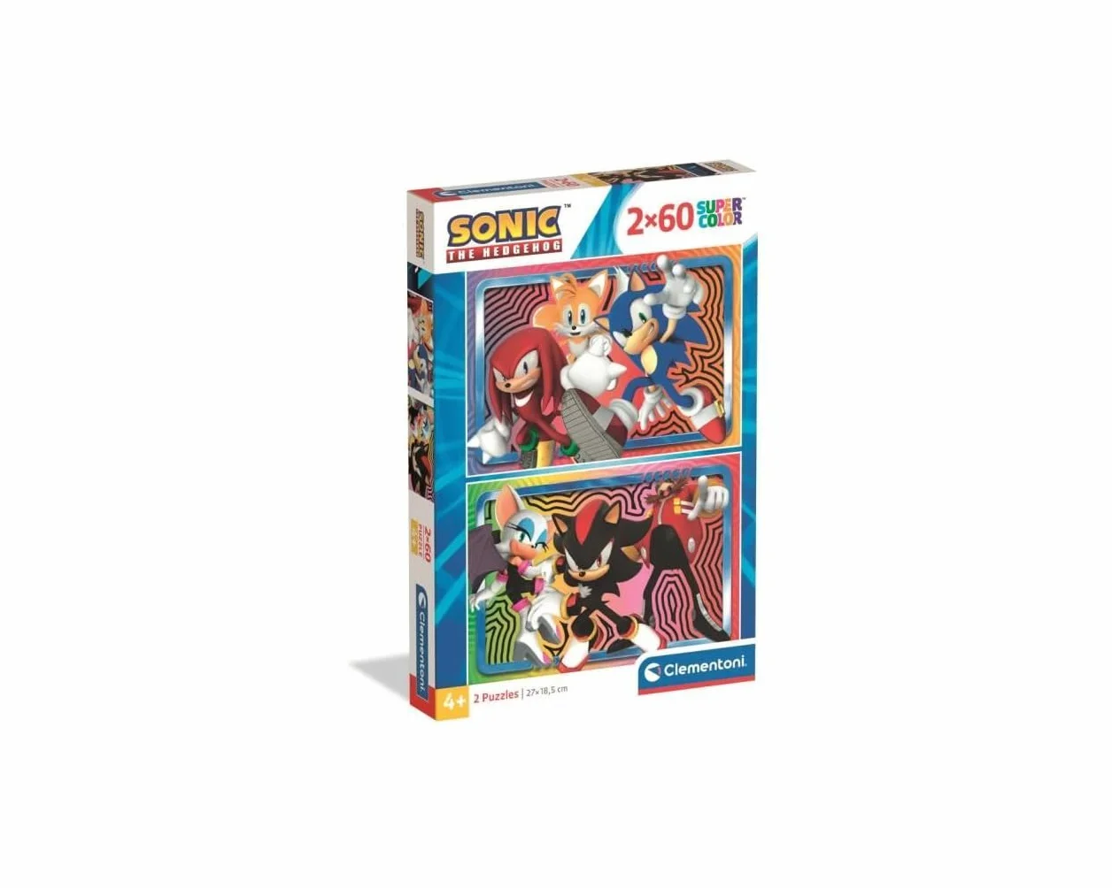 Clementoni Puzzle Infantil 2X60 Piezas Sonic 24821