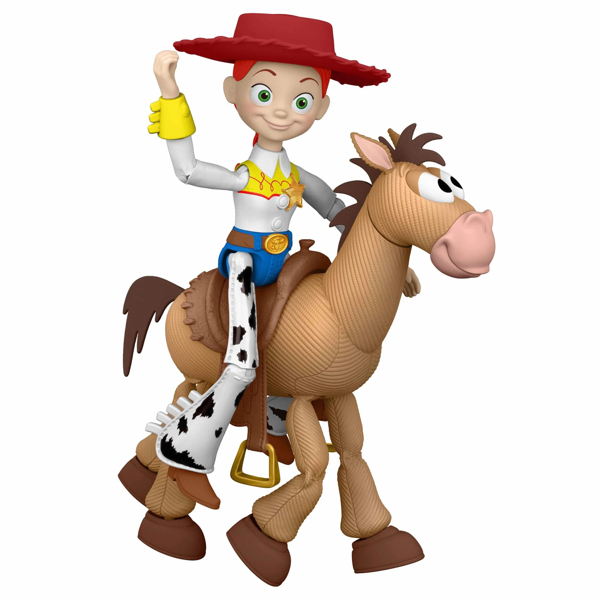 Mattel Disney Pixar Toy Story 5 Pack 2 Figuras de acción articuladas 17,78 cm Jessie y Perdigón JKV21