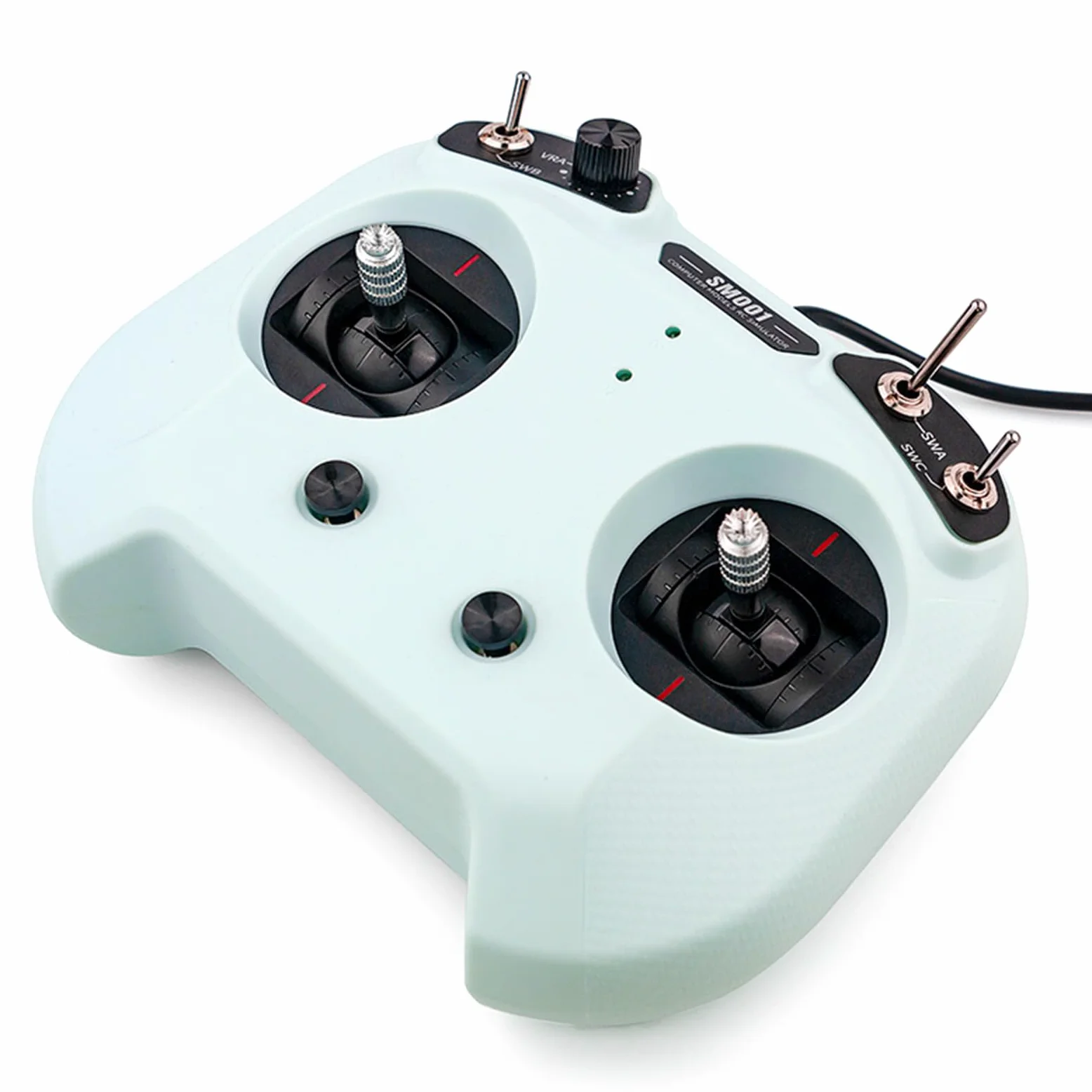 SM001 Simulador de 8 canales, modelo de avión, control remoto, compatible con software de simulación de vuelo múltiple, amantes del vuelo