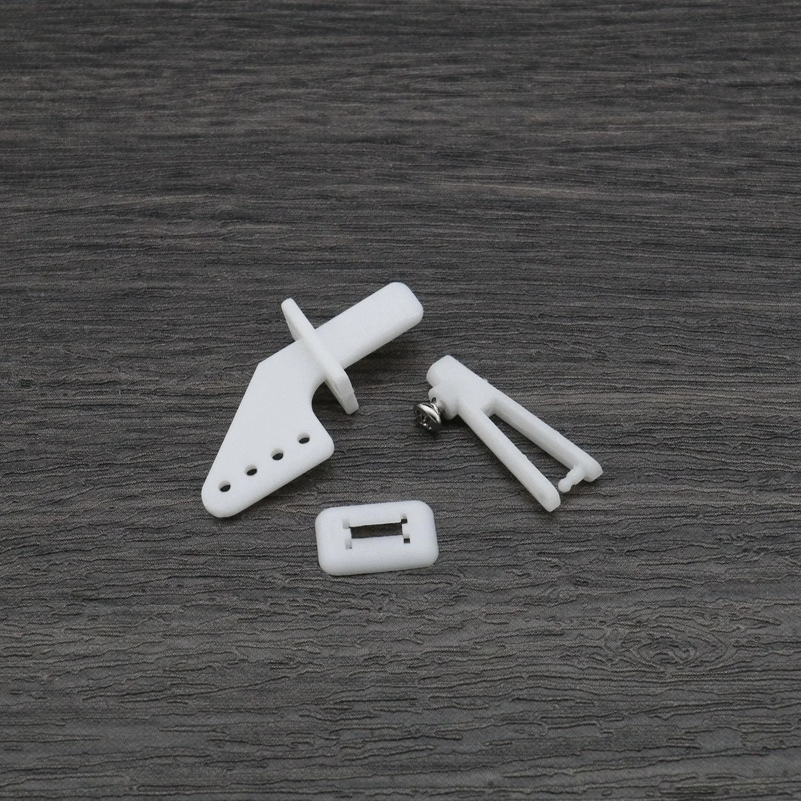 ECSiNG 20 Piezas Bocinas de Control de Nailon de 4 Orificios para Piezas de Aviones RC Control Remoto Espuma Avión Eléctrico Máquinas KT Accesorios de Repuesto
