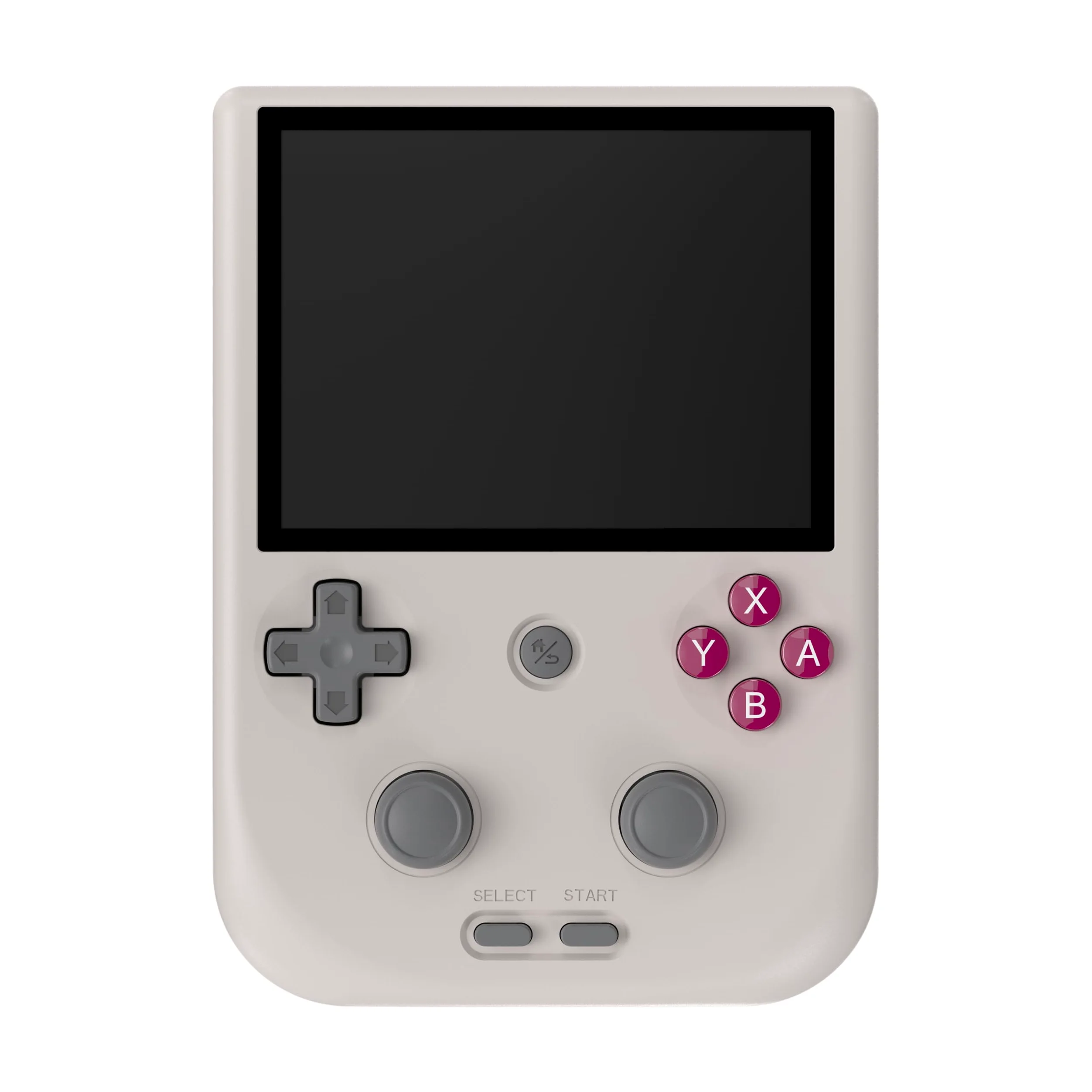 RG405V - Consola de juegos de mano retro, pantalla IPS de 4.0 pulgadas, sistema Android integrado, tarjeta TF de 128 G, batería de 5500 mAh, sin soporte de juegos (gris)