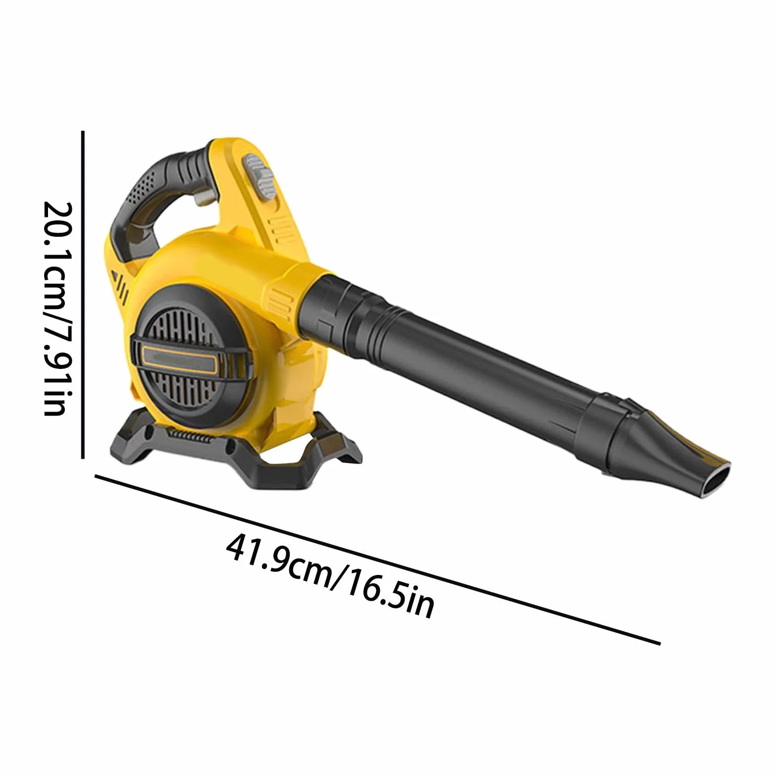 Generico Leaves Blower, Garden Blowers, Battery Operated Kids Leaves Blower, Toddler Outdoor Gardening Equipment, 16.5x7.91 Inches Outdoor Play Leaves Blower for Preschool Play & Landscaping Blower