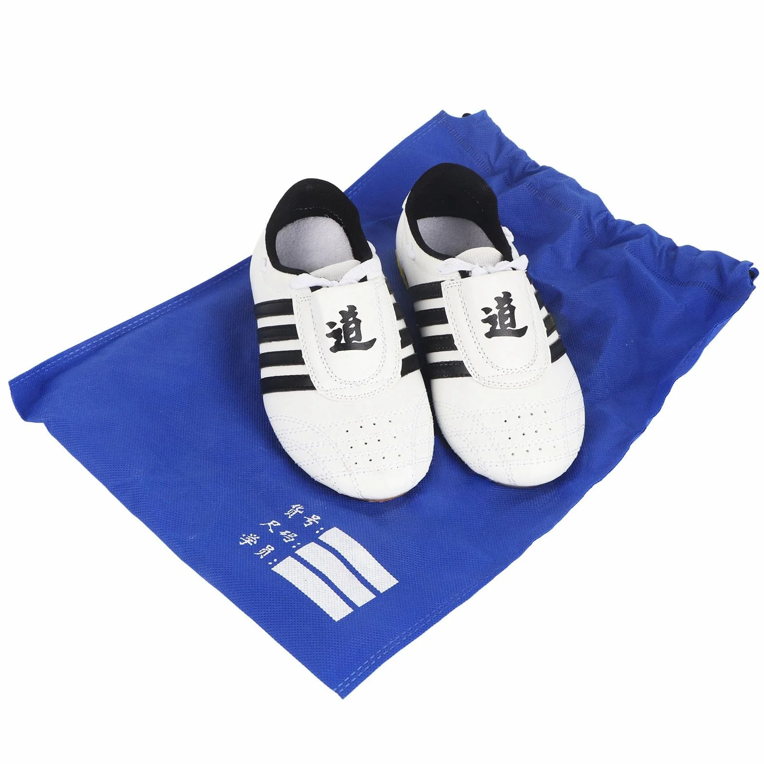 Zapatos de Taekwondo Profesionales Calzado de Entrenamiento Artes Marciales Ligero Transpirable Suela Goma Antideslizante