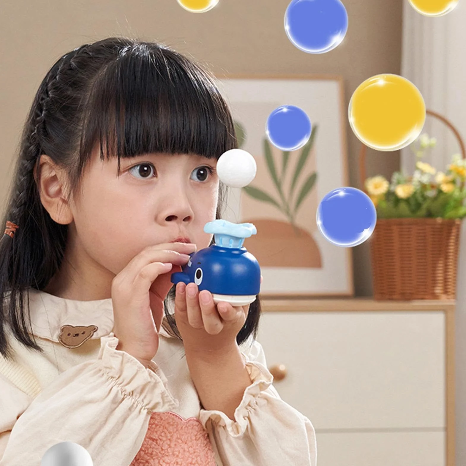De Entrenamiento De Respiración para Niños - Juego Ďe Soplado Đe Bolas D́e Trompeta D̄e | Herramienta Dé Ejercicio Pulmonar, Kit Ďé Entrenamiento para El Desarrollo Đé Habilidades Moto