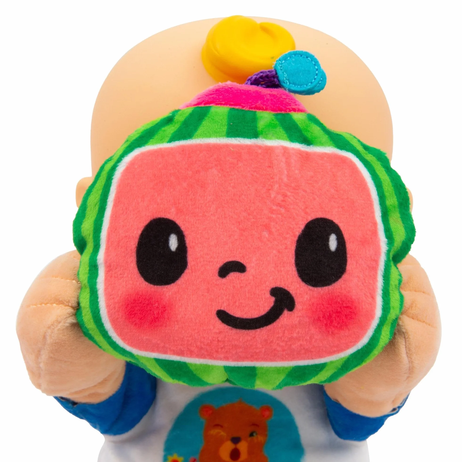 Giochi Preziosi Cocomelon Peek A Boo JJ - JJ en versión Césped de 30 cm con Sonidos y Movimientos motorizados Pr Jugar al bubu Siete Años, para niños a Partir de 2 años, Ccm41000
