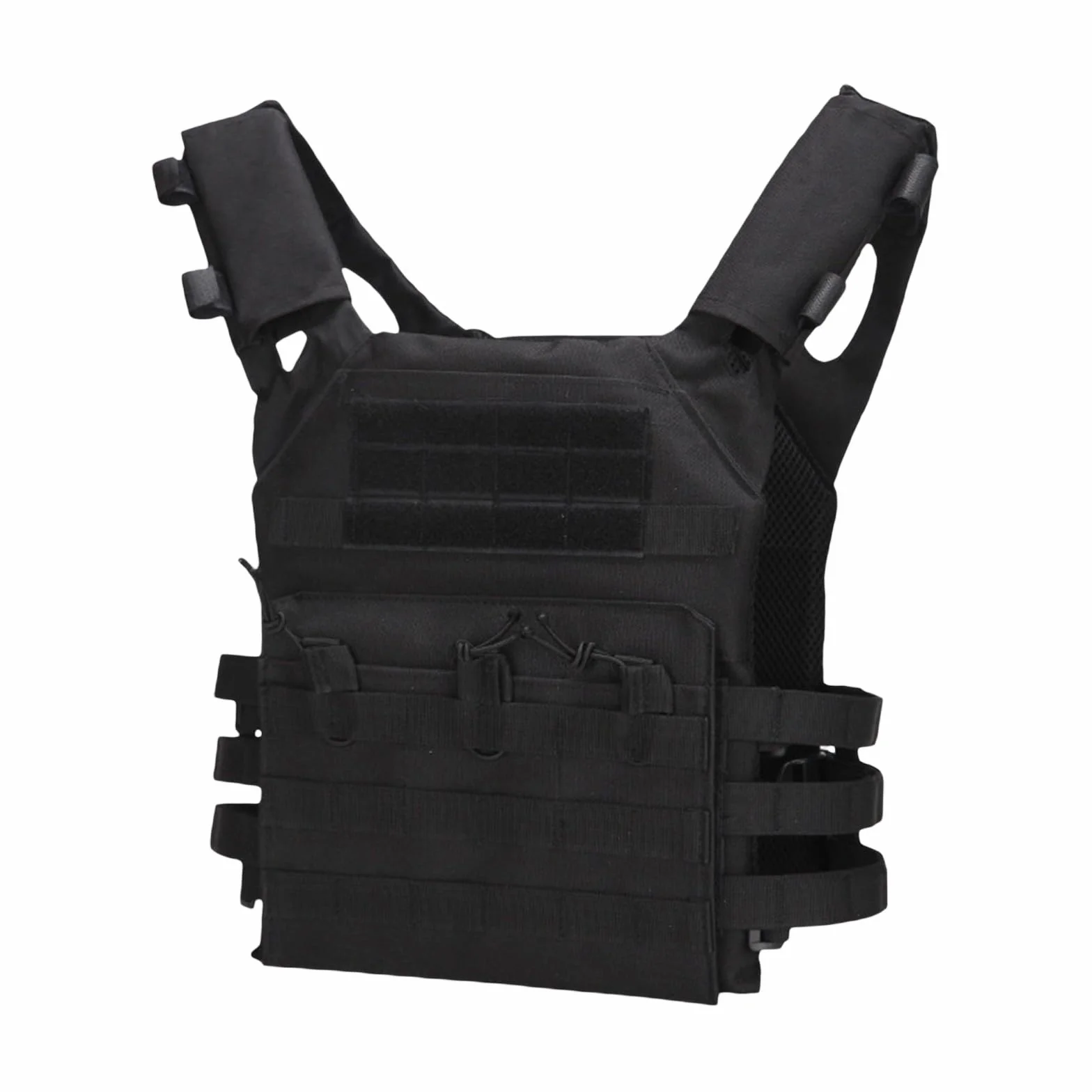 Chaleco táctico ligero de liberación rápida para airsoft paintball tiro camuflaje transpirable