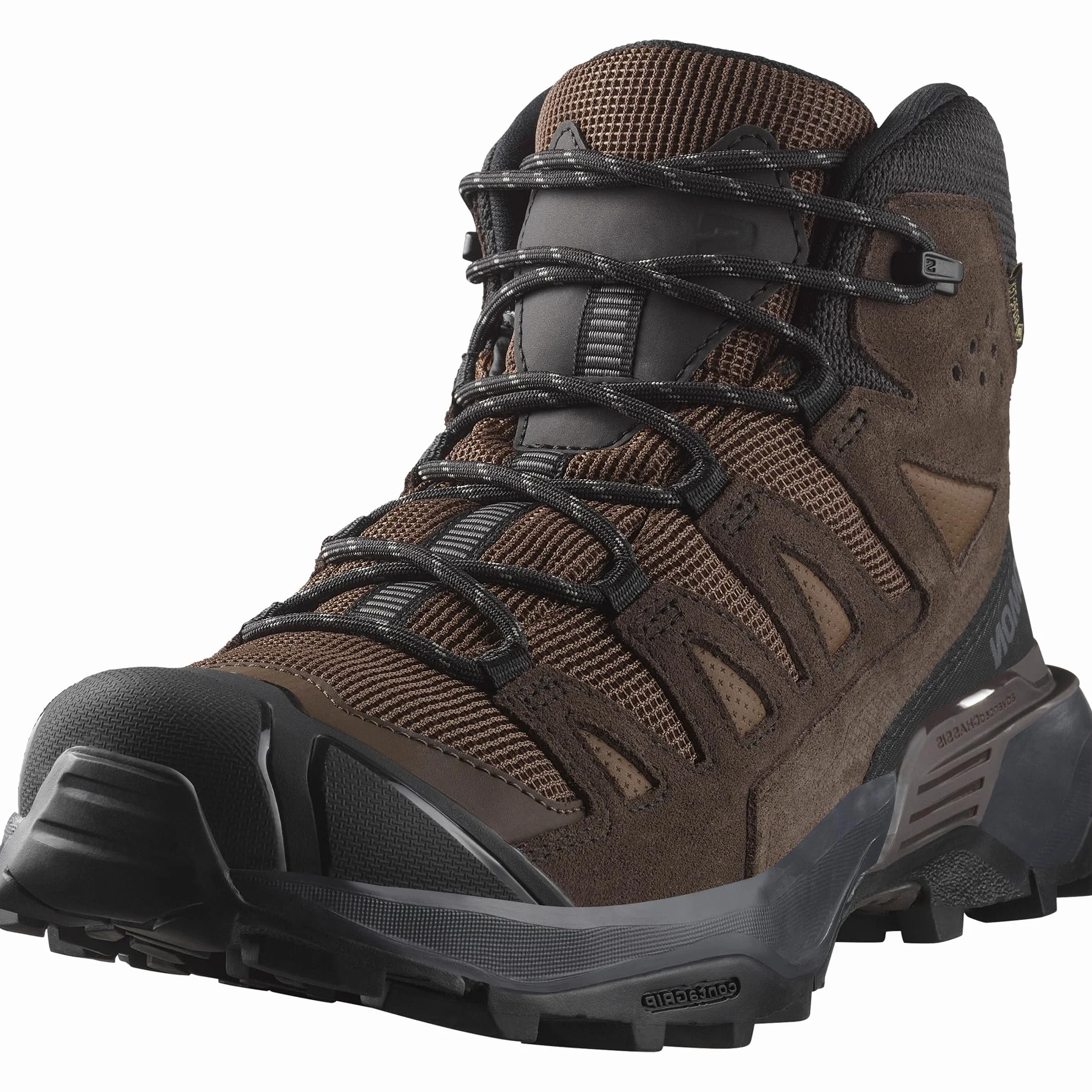 Salomon X Ultra 360 Leather Mid Gore-Tex Impermeables Zapatillas de Senderismo Hombre